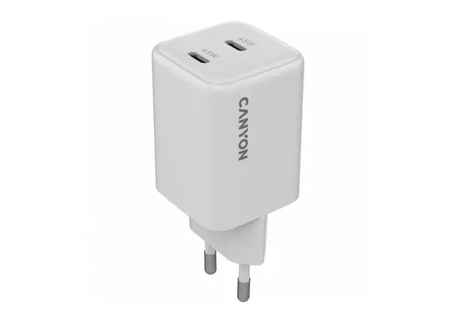 CANYON punjač CU65ACC 65W, bijeli