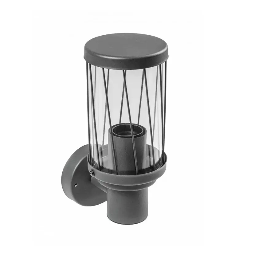 Vrtna LED lampa KERTA-AU, E27, IP44, Crna