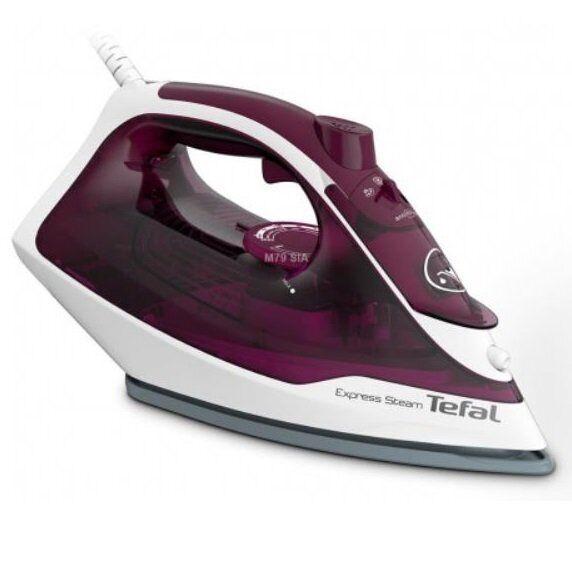 Tefal Pegla na paru FV2836E0, 2400 W, Ljubičasta