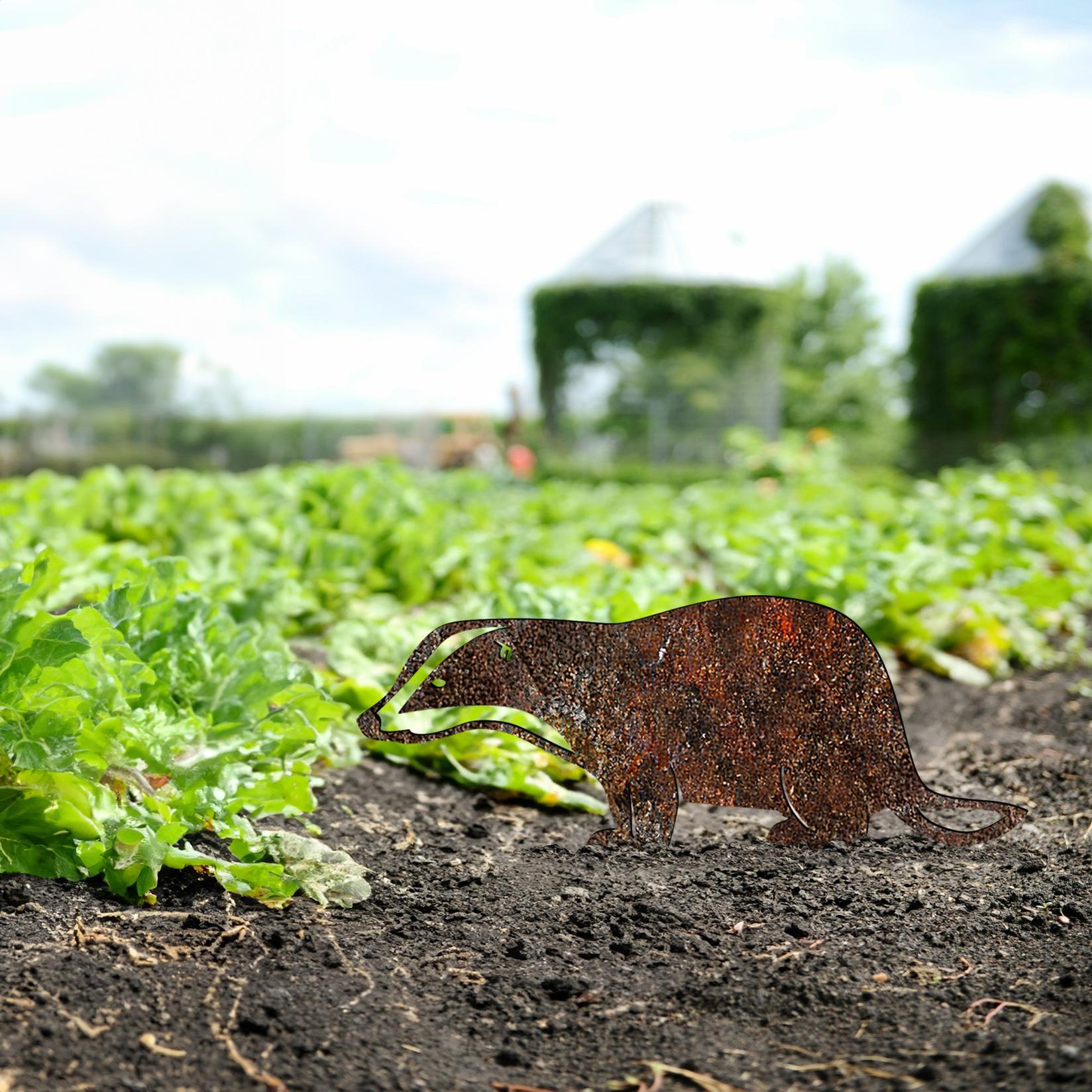 Aberto Design Dekorativna figura Jazavca -A 01, 32x45 cm, 1,5 mm