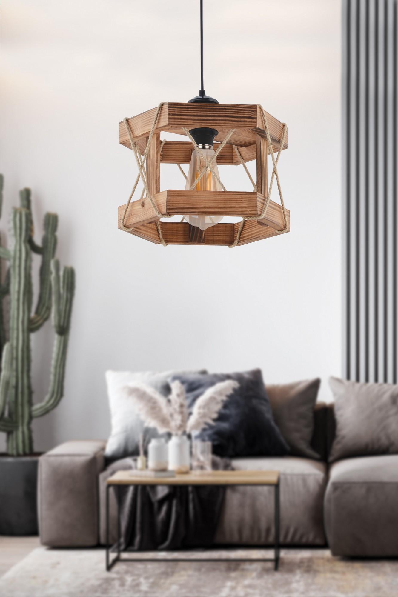 Opviq Luster šesterokutna, 65cm26x30cm E27, 40W