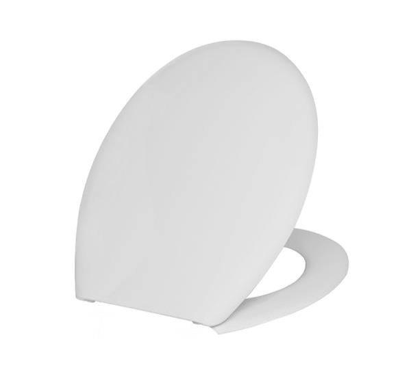 Styron WC daska Tisza STY-550-1, Inox, Bijela