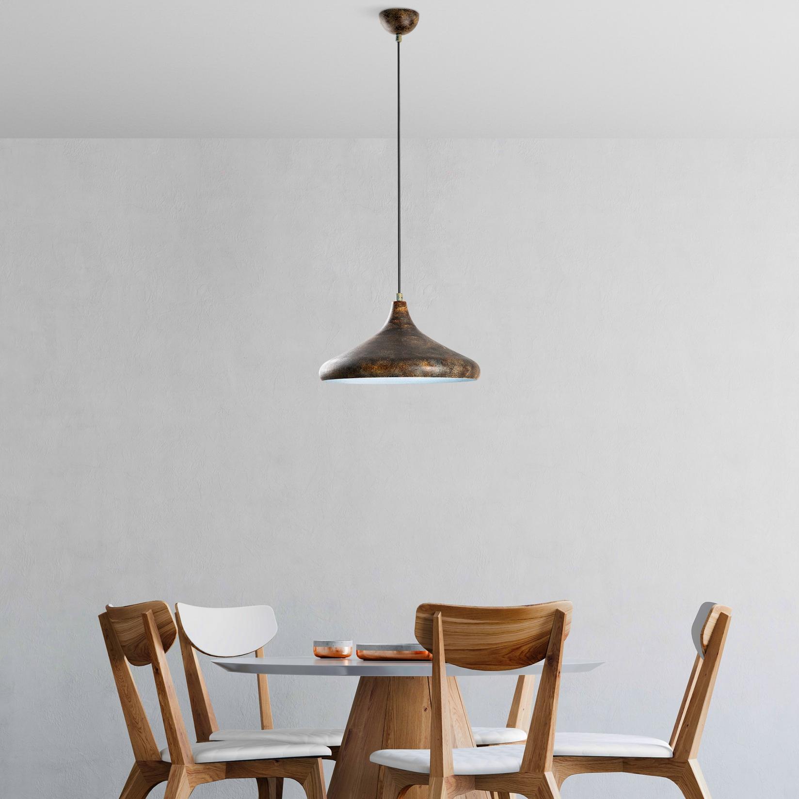 Opviq Luster EYSAN-207-RETRO, 27-116cm, O35cm, E27, Tamno siva