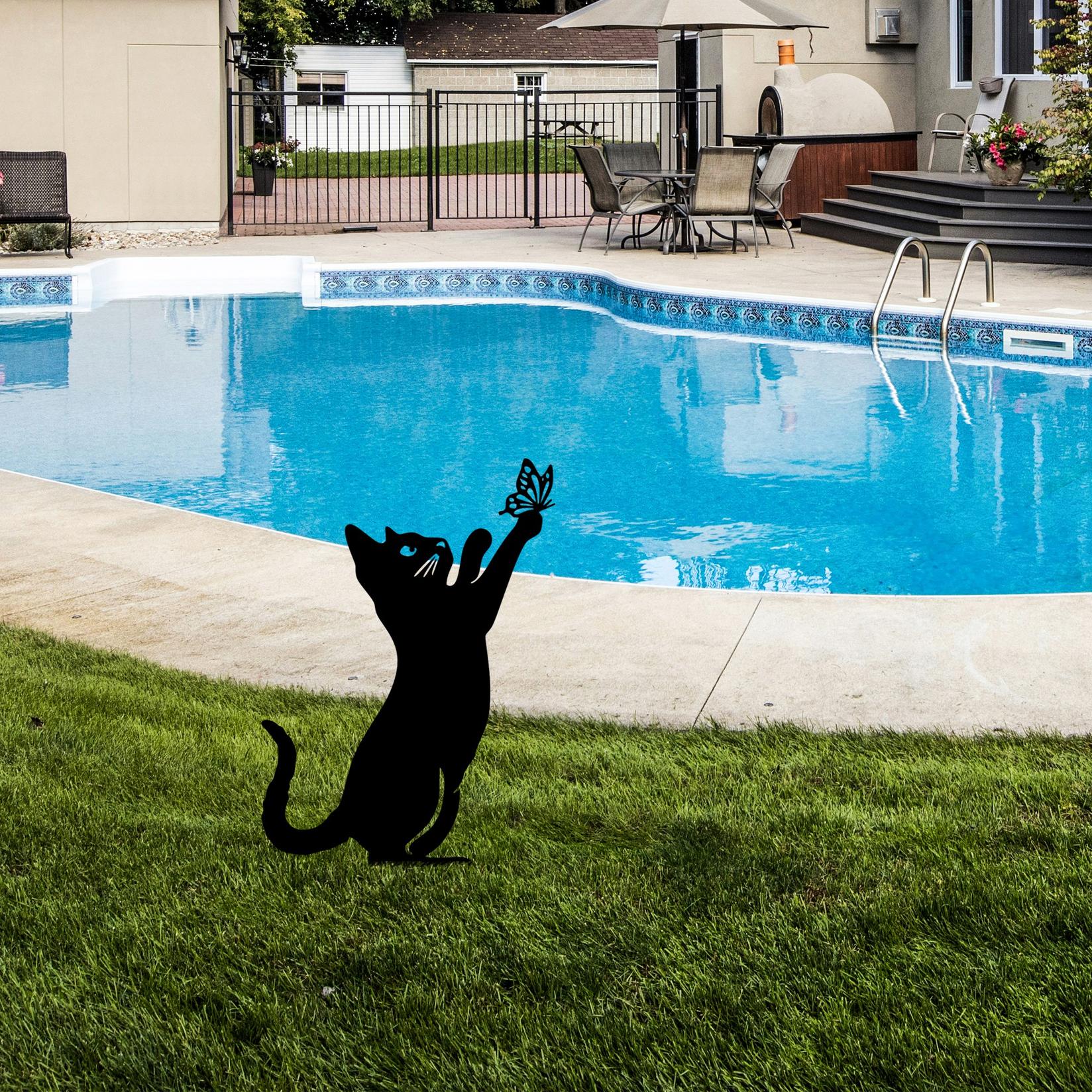 Aberto Design Dekorativna figura Kat 01, 49x24 cm, 1,5 mm