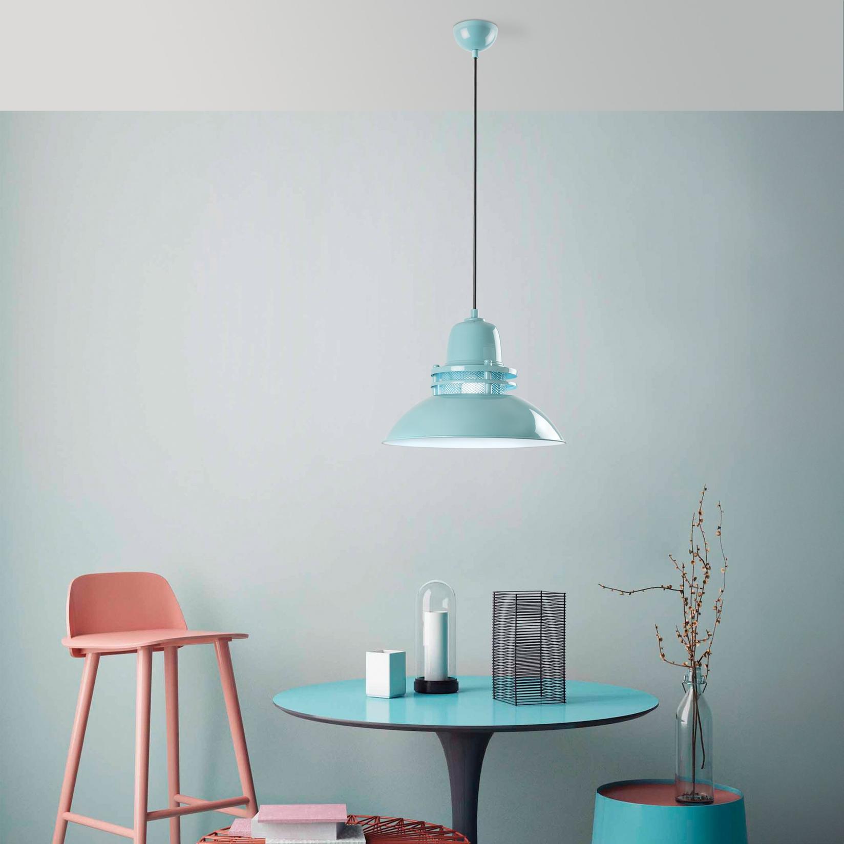 Opviq Luster Tibet, 34-123cm, O34 cm, E27, Tirkizna