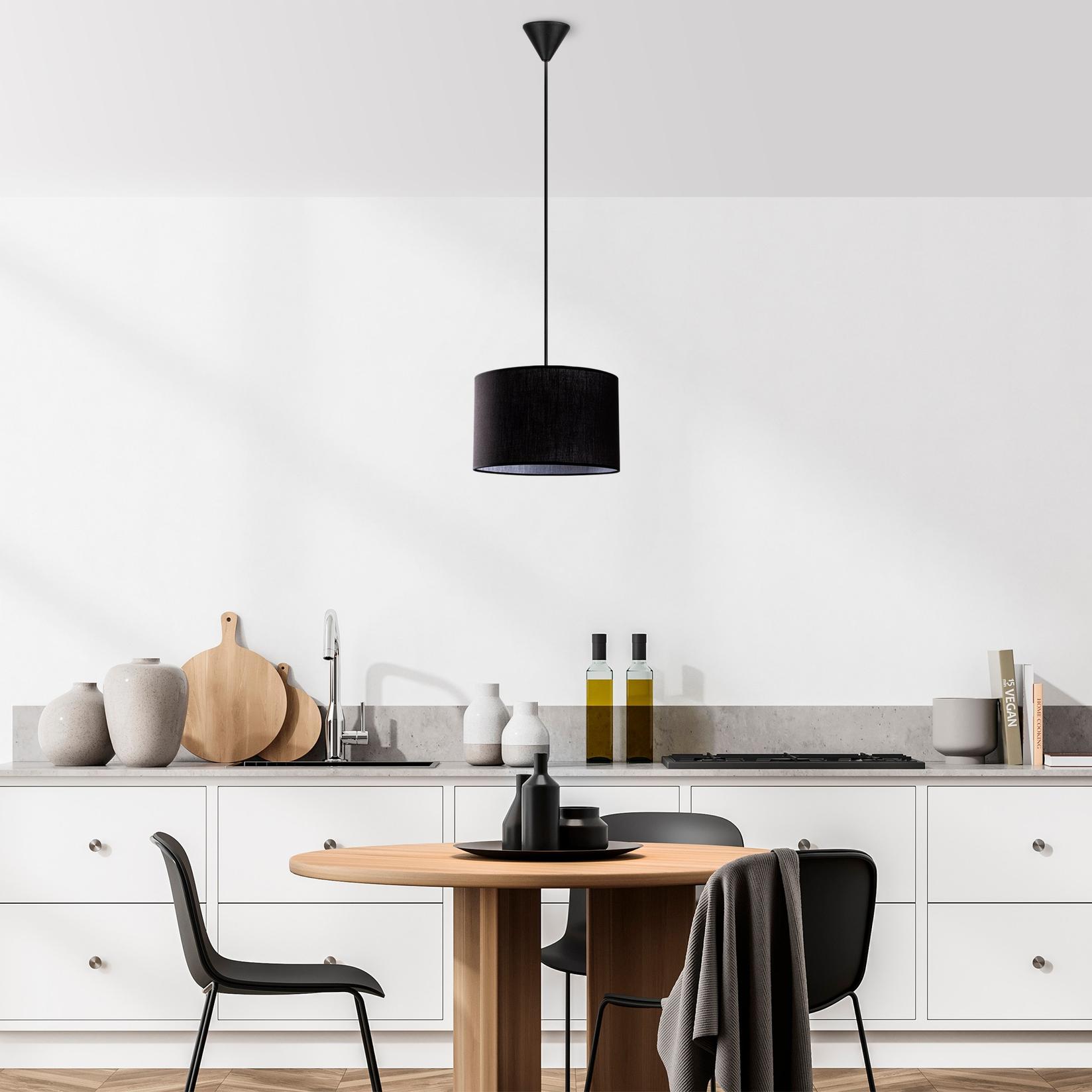 Opviq Luster Pie, 65cm 30x30 cm, Crna