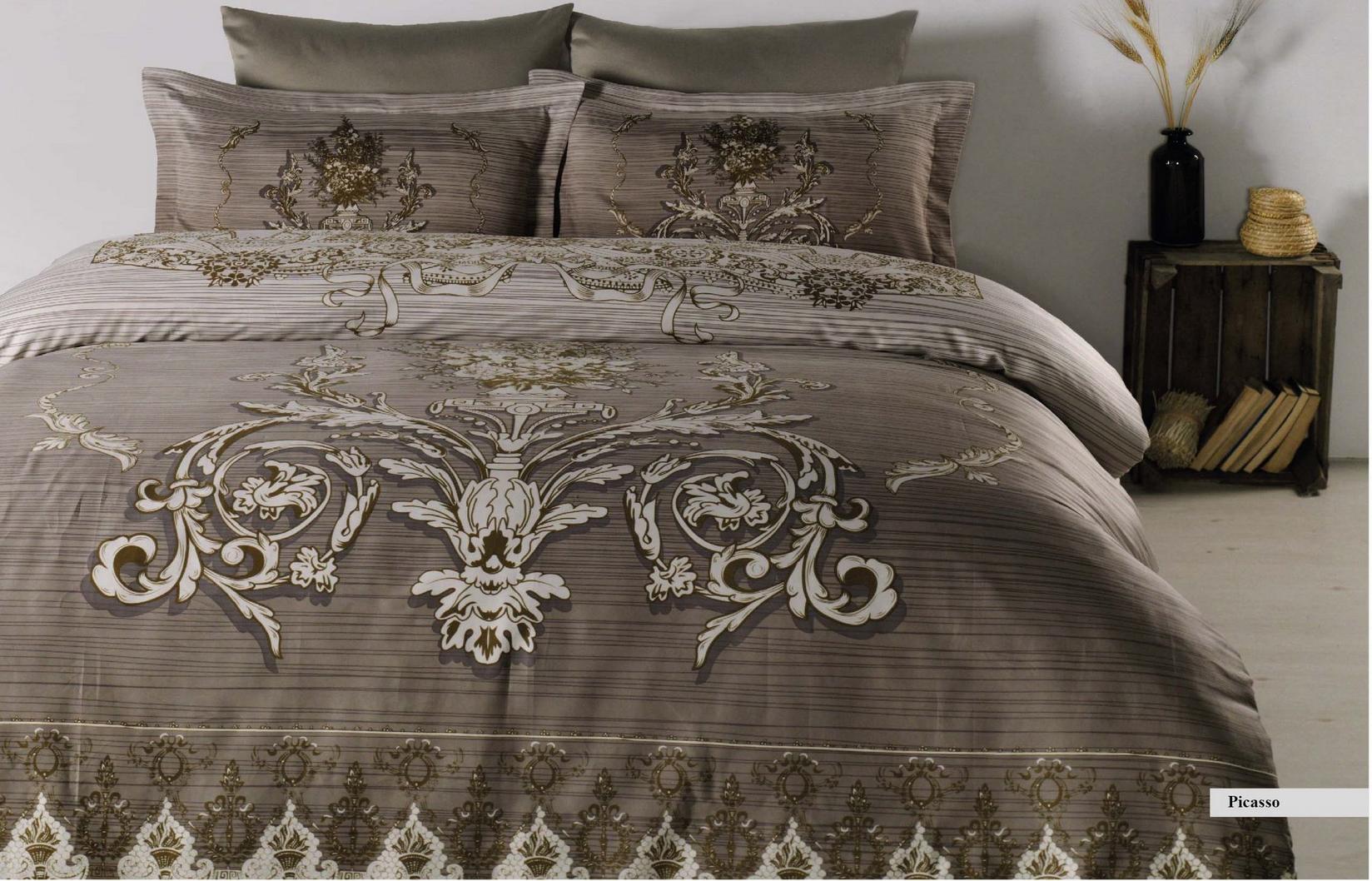 L'essentiel Maison set posteljine Picasso, 200x220 cm, šareno