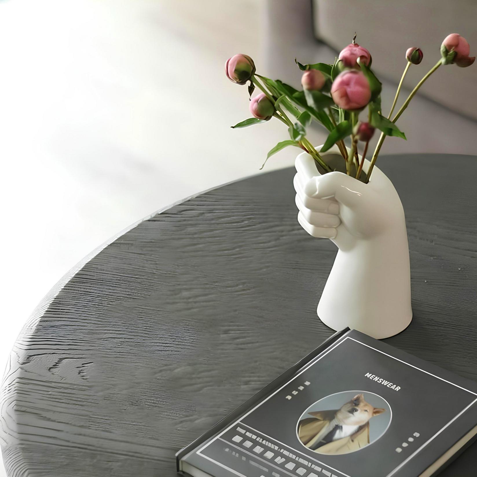 Aberto Design vaza HMY-6404, 17 cm, bijela