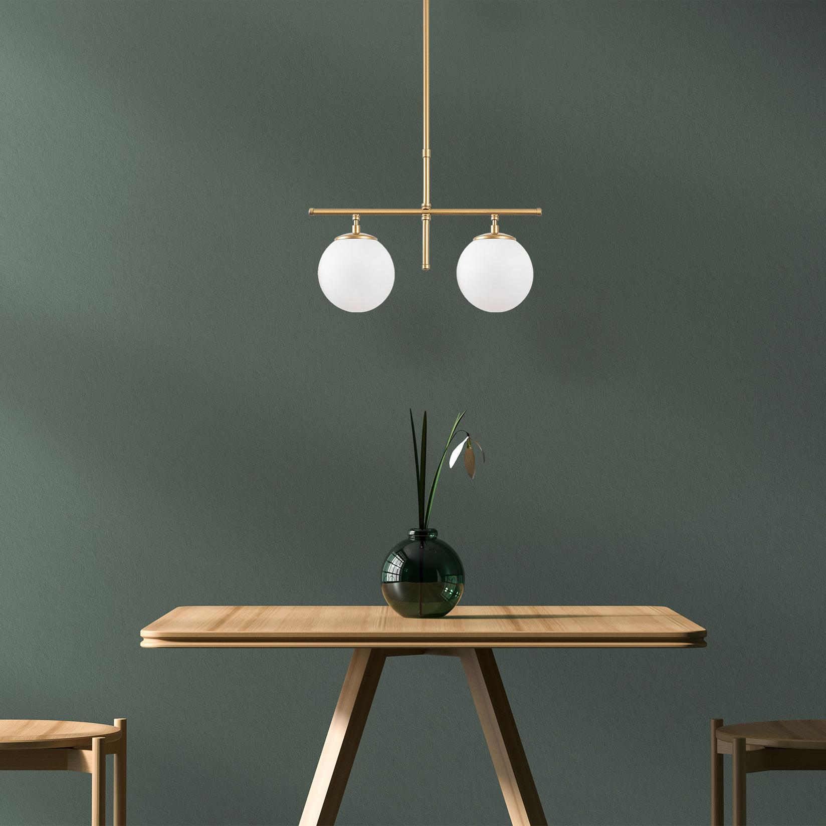 Opviq Luster Roe-10765, 52x15x36-76cm, Zlatne boje