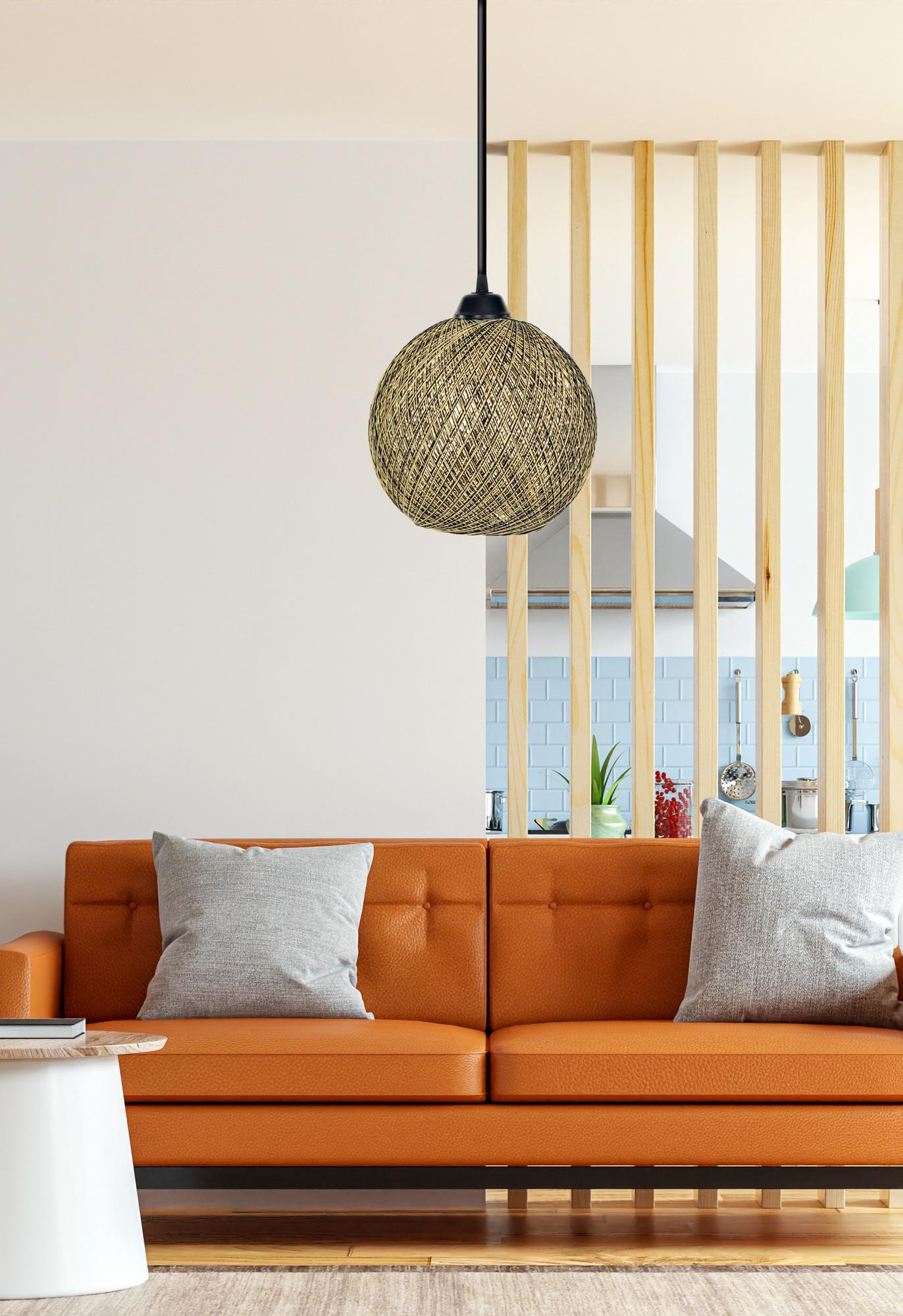 Opviq Luster 190-SS, 55cm, E27, 40W, Bakarne boje