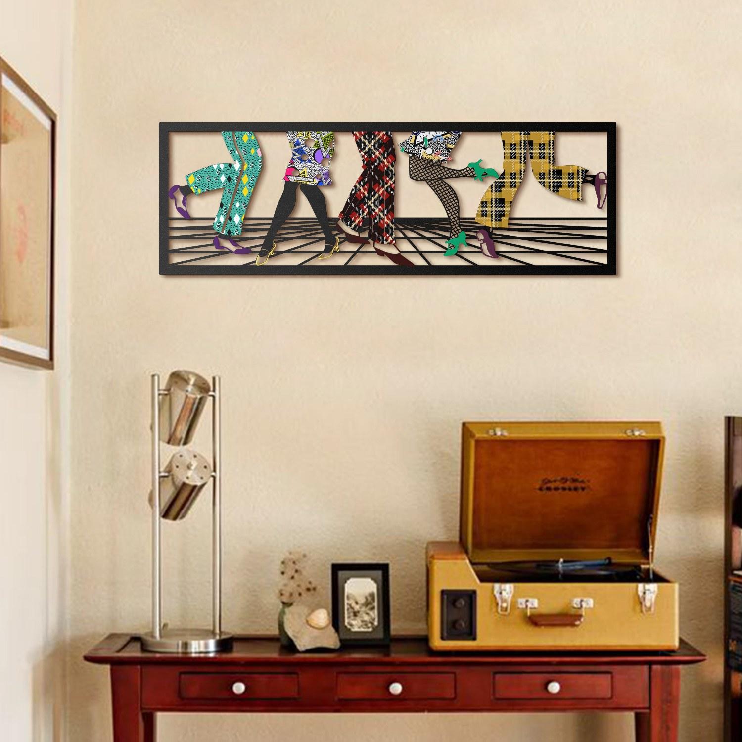 Wallity Zidna dekoracija Let's Dance -APT005, 1,2 mm, 31 x 95 cm, Šarena