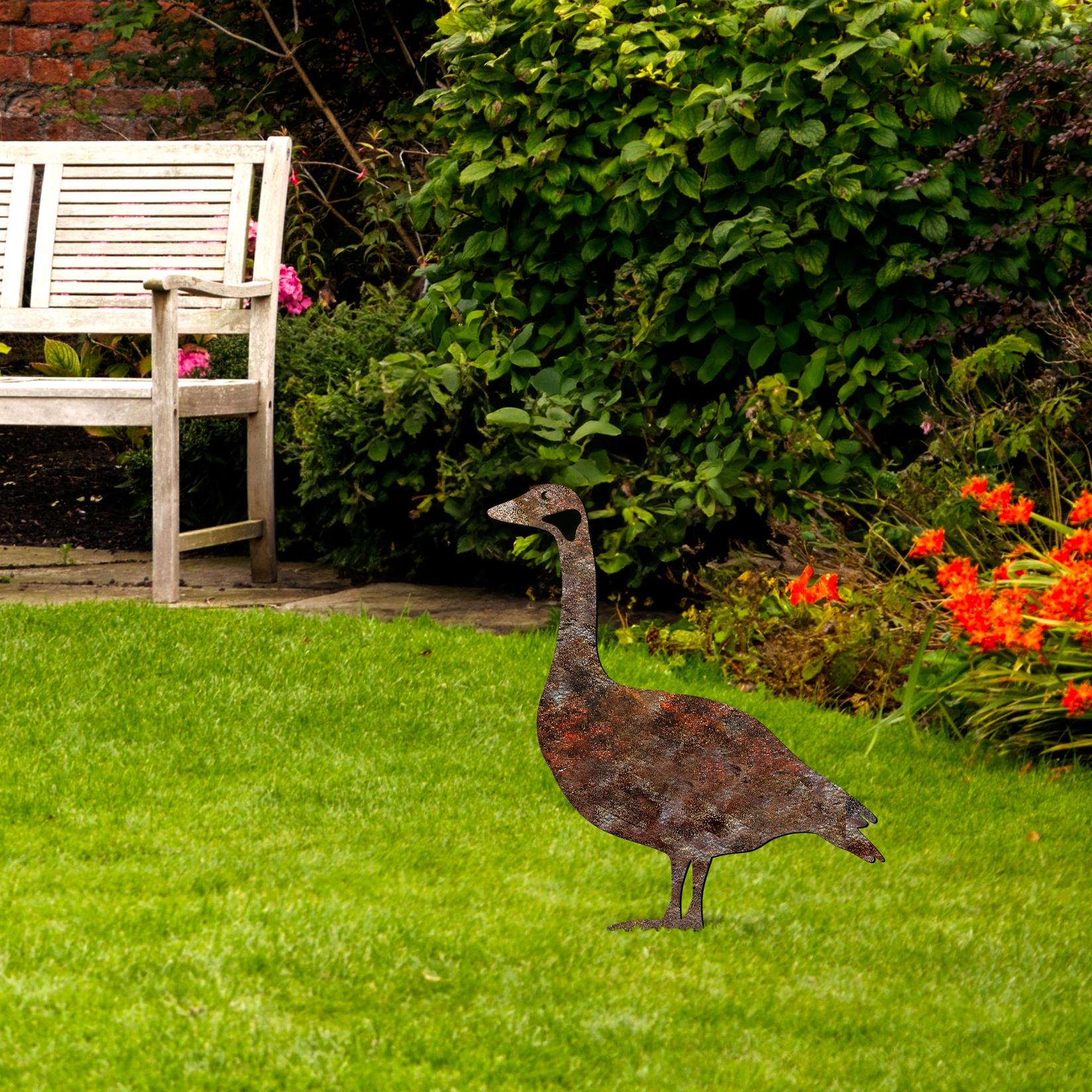 Aberto Design Dekorativna figura Guske -A 01, 64x44 cm, 1,5 mm