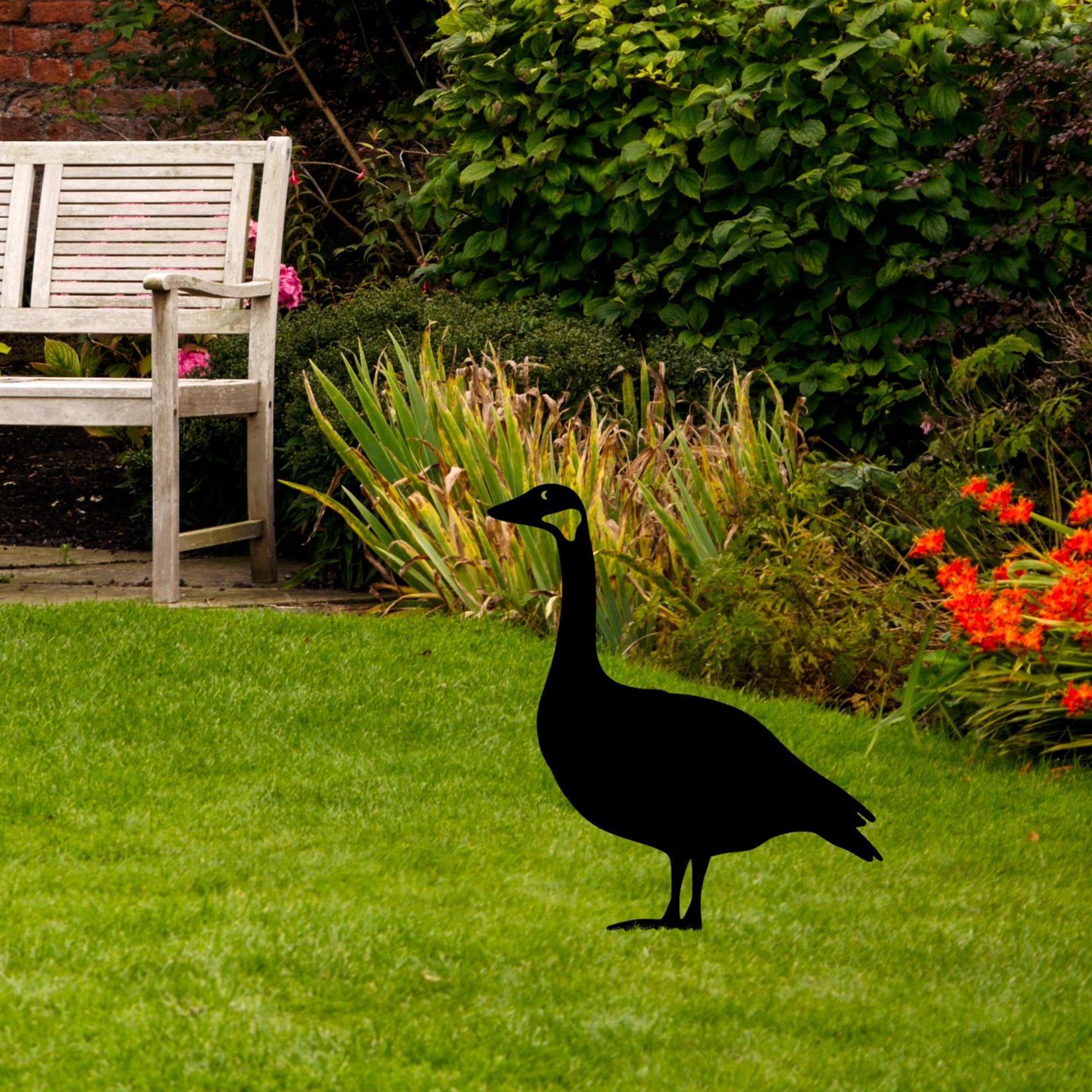 Aberto Design Dekorativna figura Guska 01, 64x44 cm, 1,5 mm