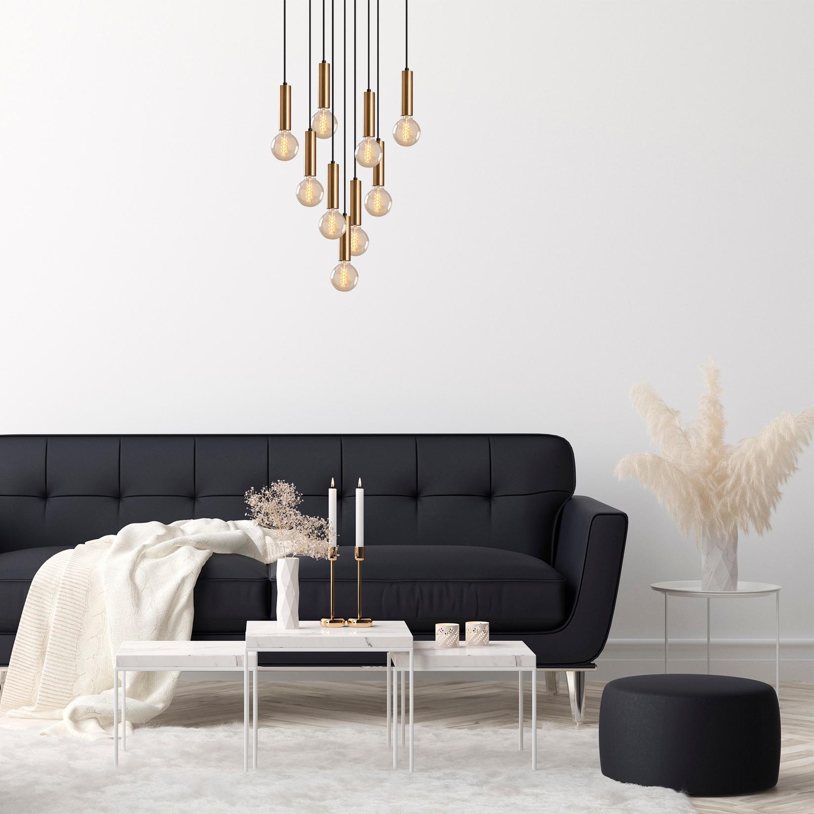 Opviq Luster Tempo-6027, 136cm 50x50cm, Zlatna