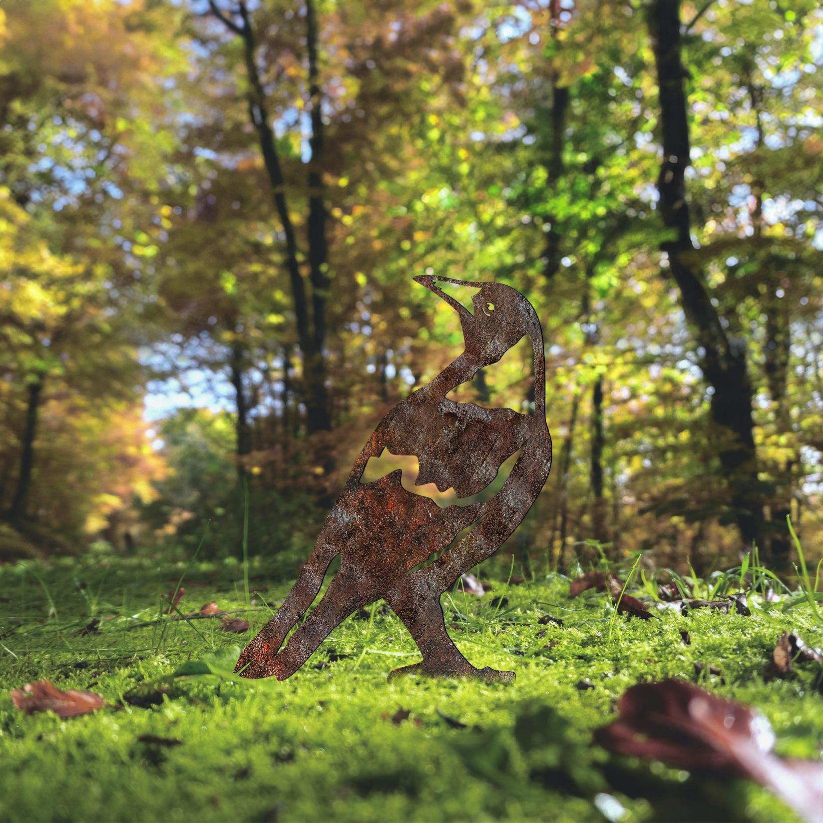 Aberto Design Dekorativna figura Bird -A 01, 50x27 cm, 1.5 mm