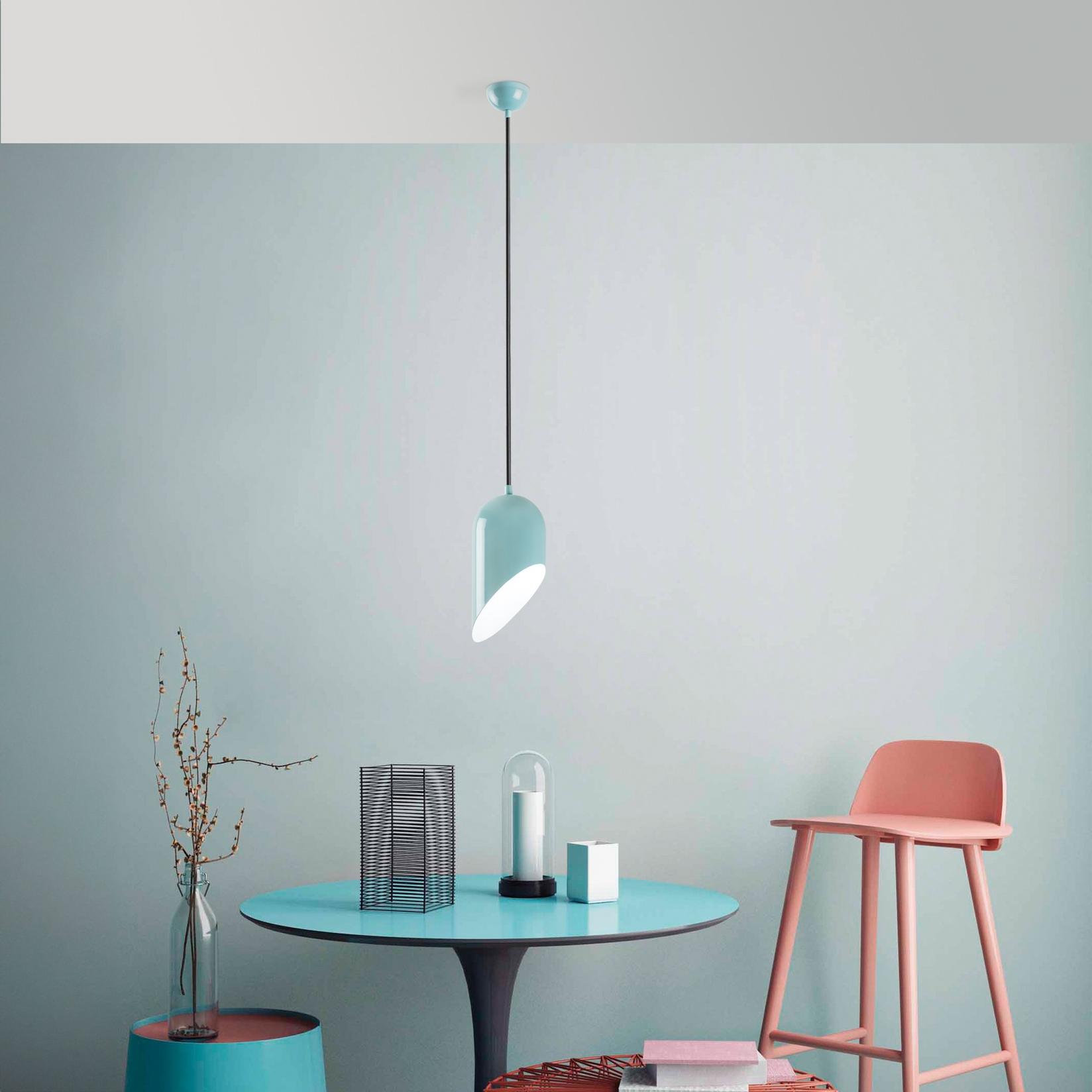 Opviq Luster Kesik, 32-121 cm, O14 cm, svijetloplava