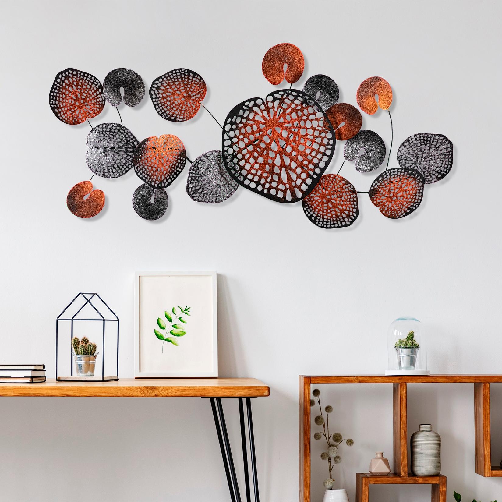 Wallity Zidna dekoracija Nenuharps 2, 125x62x4 cm, Šarena