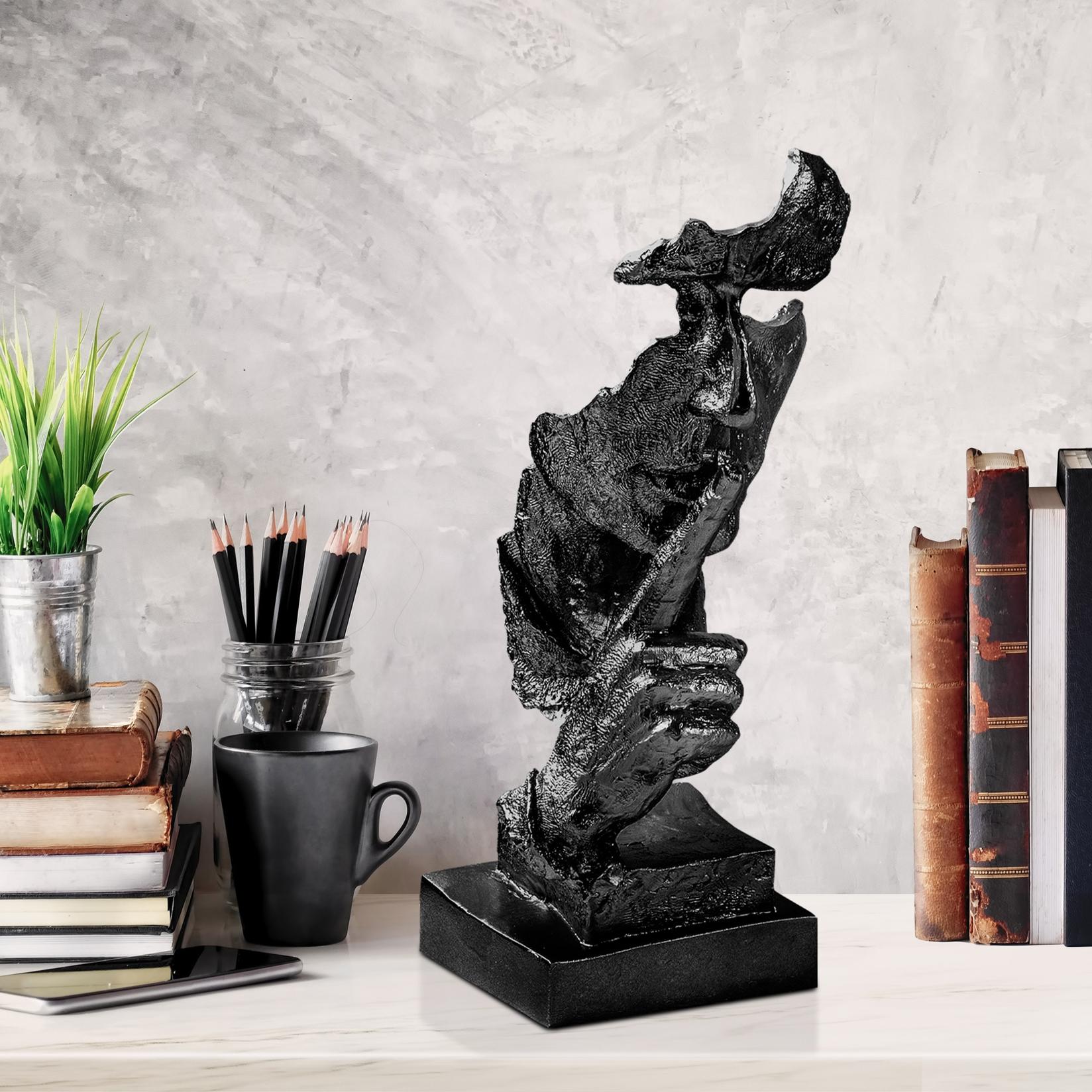 Aberto Design Dekorativna figura Yak-031-B, 15x32x15 cm