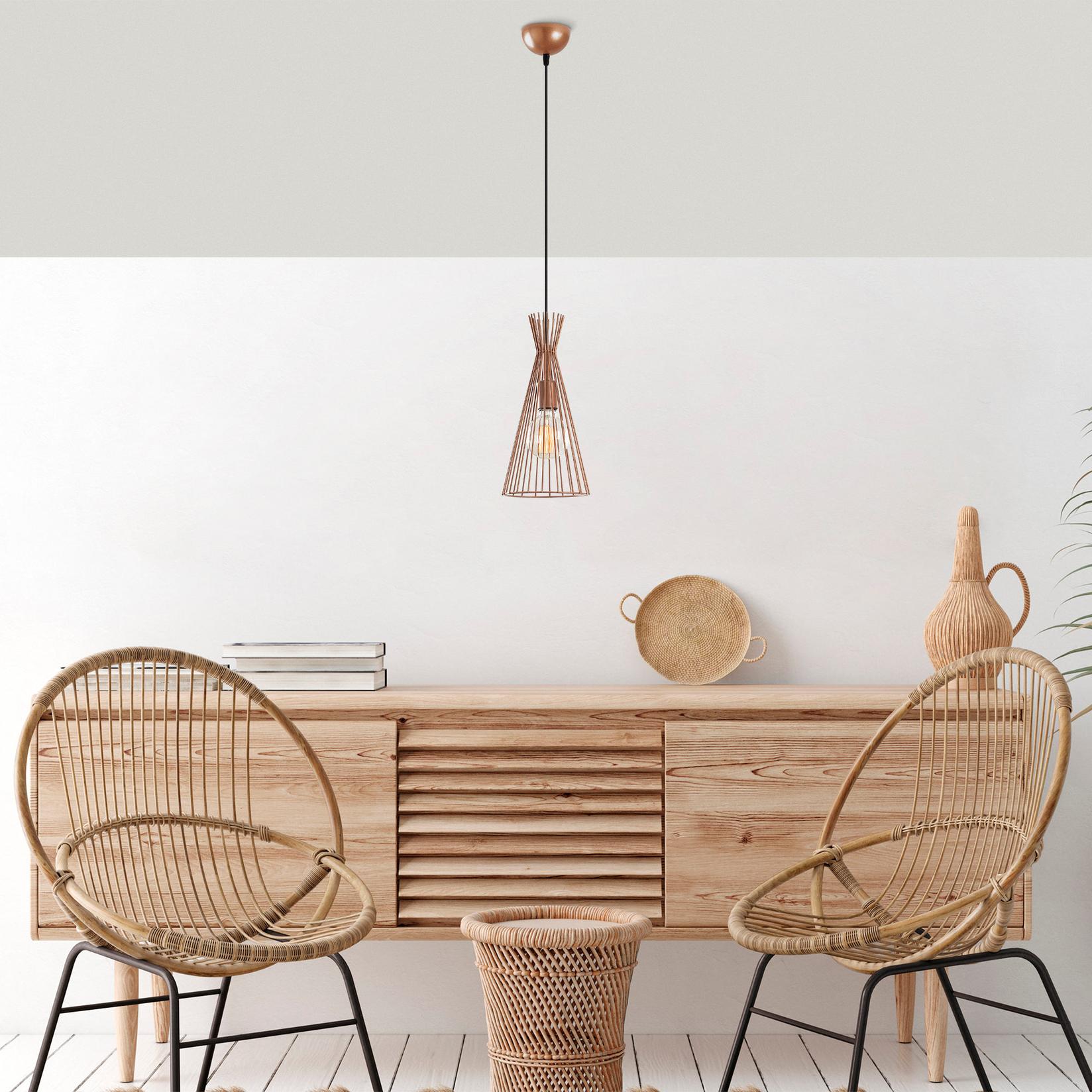 Opviq Luster Mezopotamya-N-1282, 136cm, 20 cm, E27, Bakarne boje