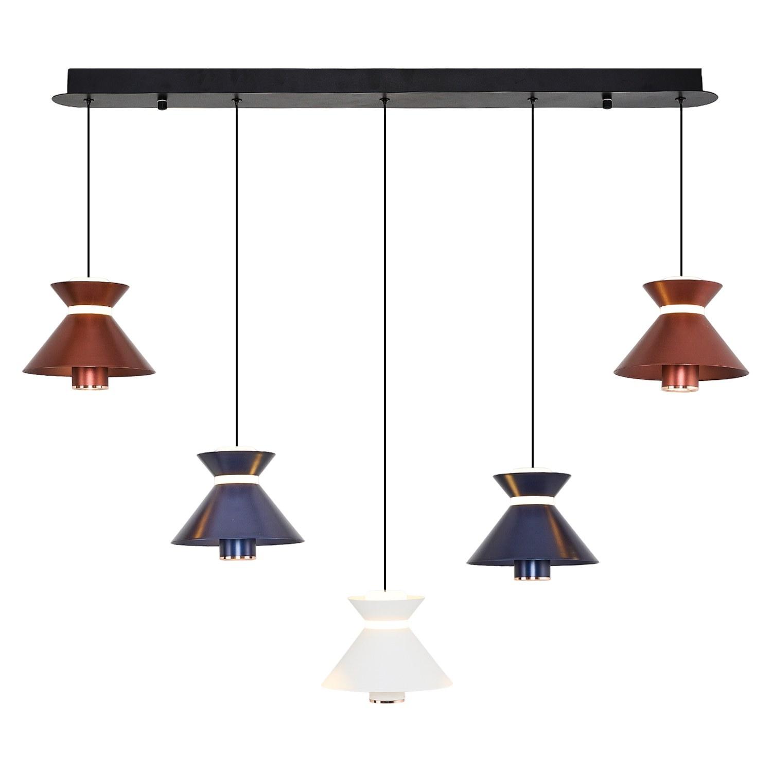 Opviq Luster 2803-5AS-28, 95 cm, 120 cm, 45 W, LED