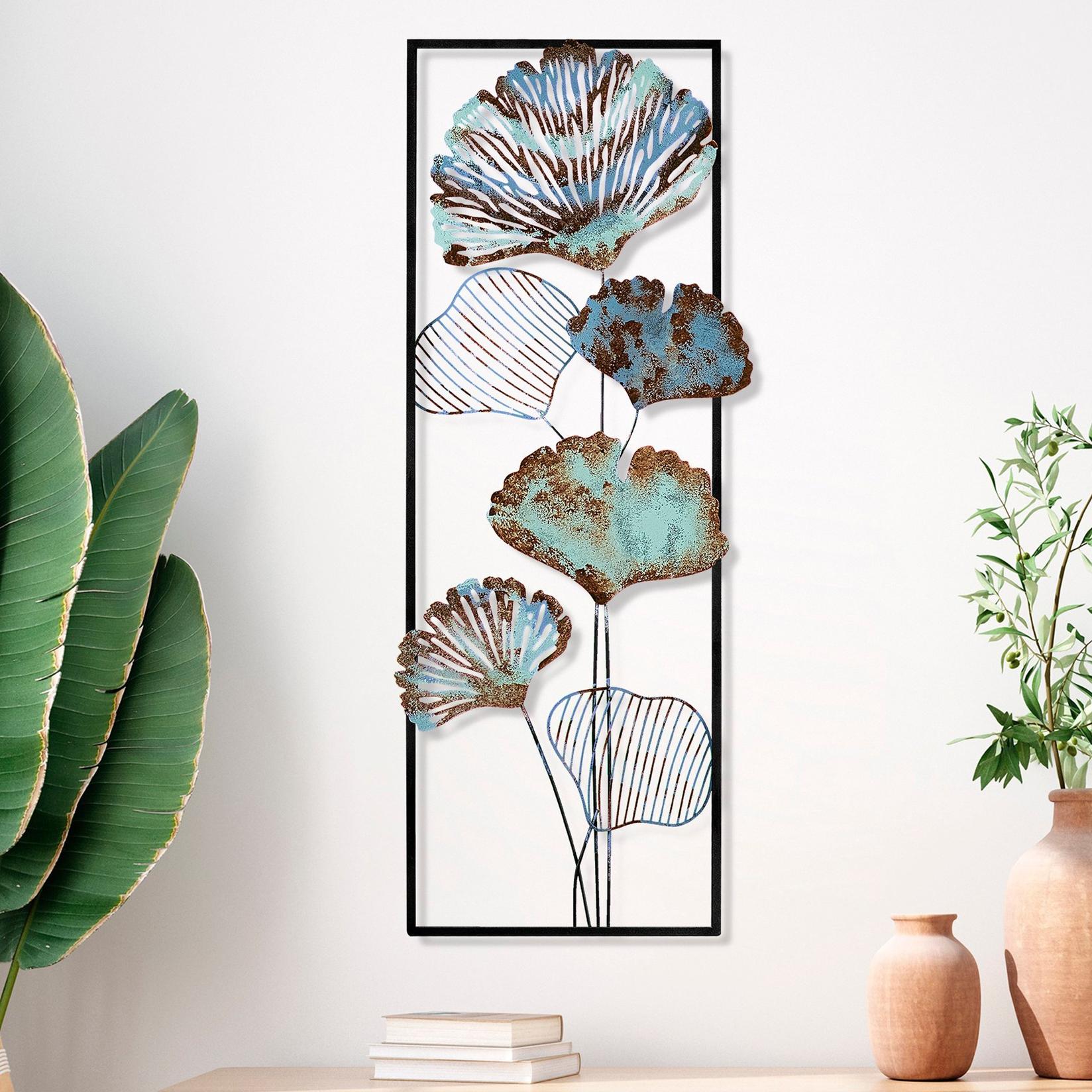 Wallity Zidna dekoracija Slika 3, 32x90x4 cm, Šarena