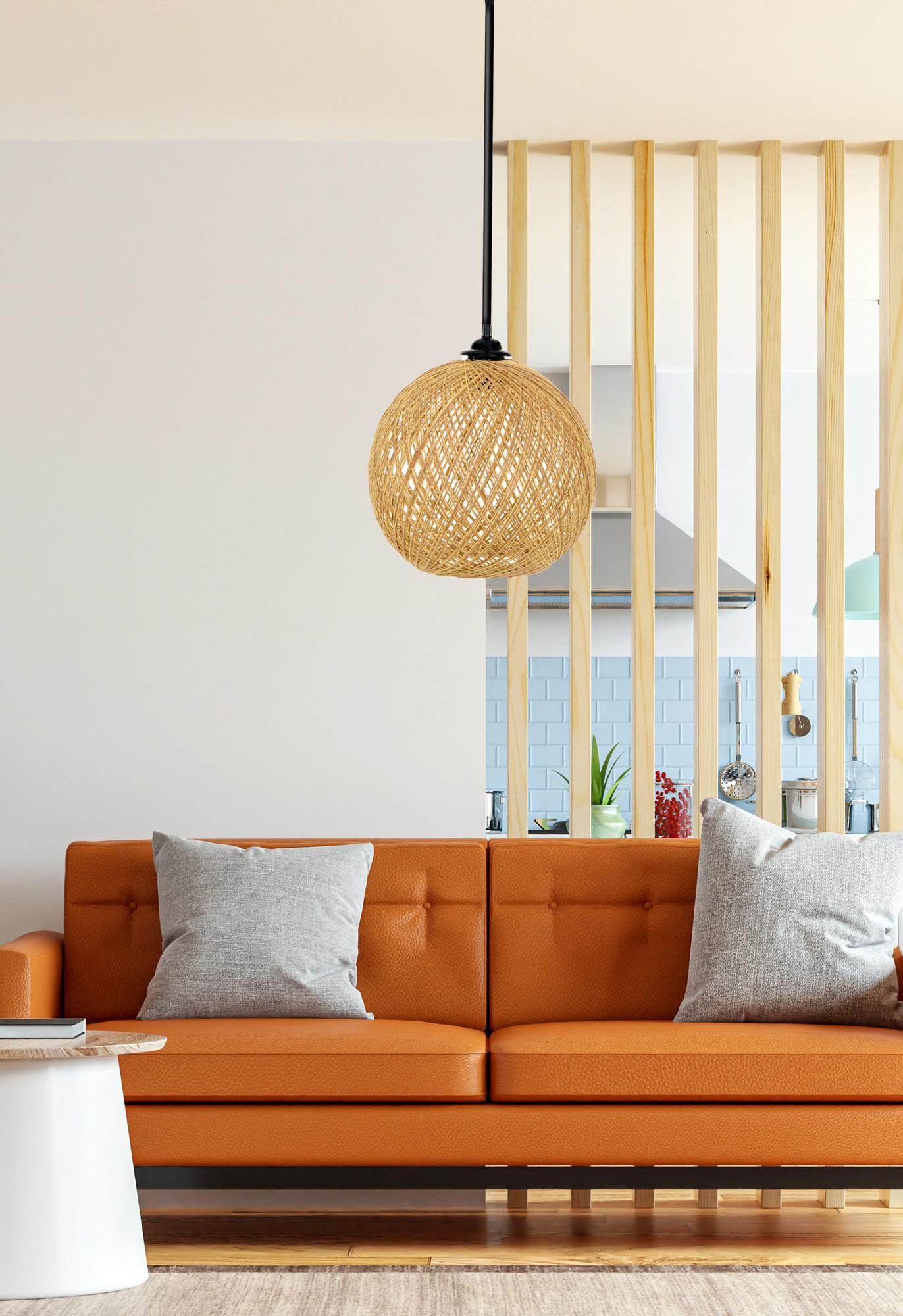 Opviq Luster 190-Jsa, 55cm, E27, 40W, Smeđa