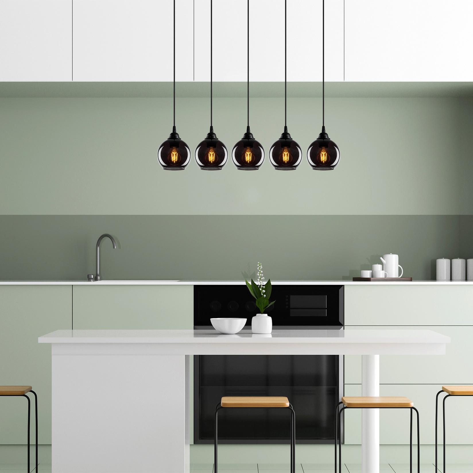 Opviq Luster Smoked-014, 85x85 cm, Crna