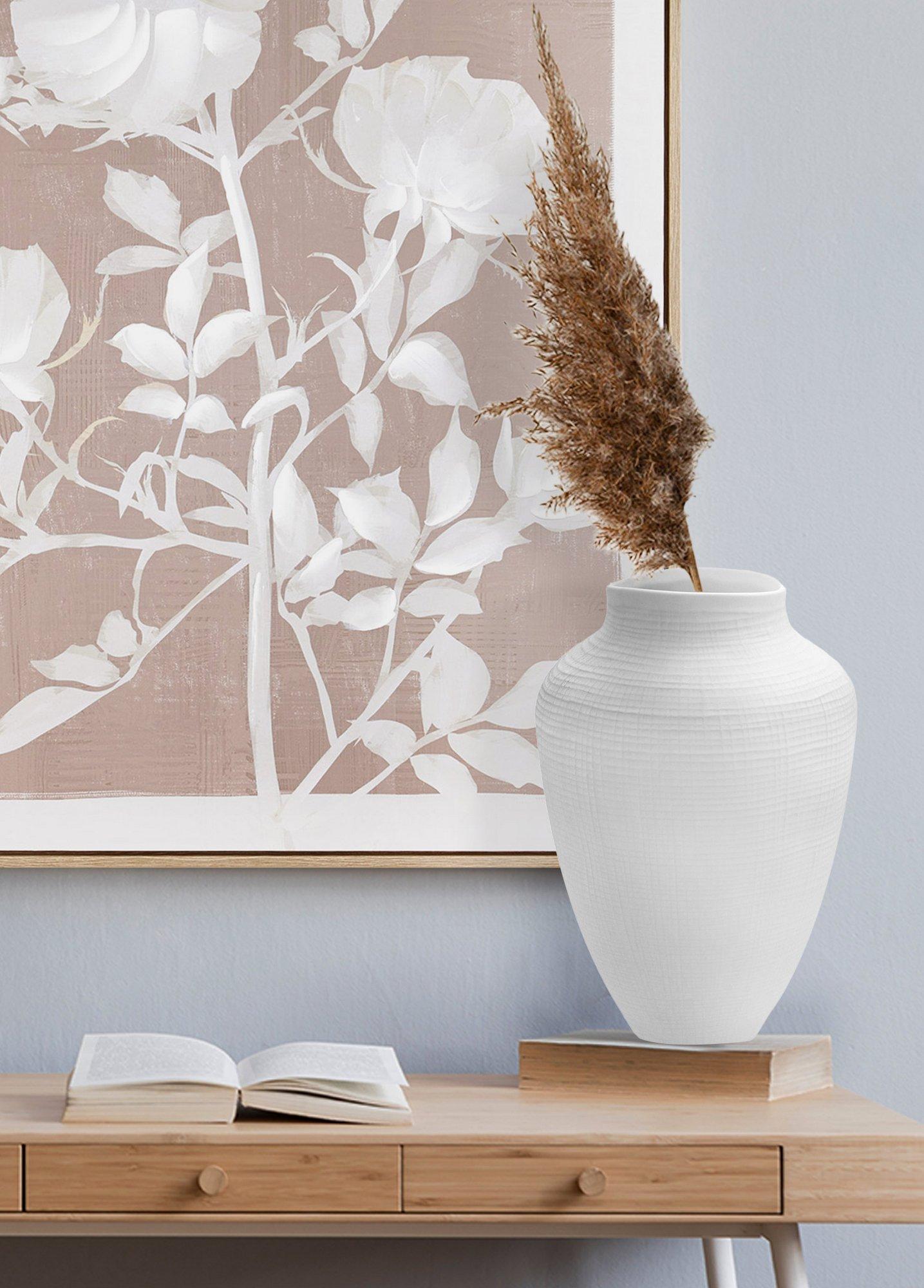 Aberto Design Vaza DKR0490, 27x27x41 cm, Bijela