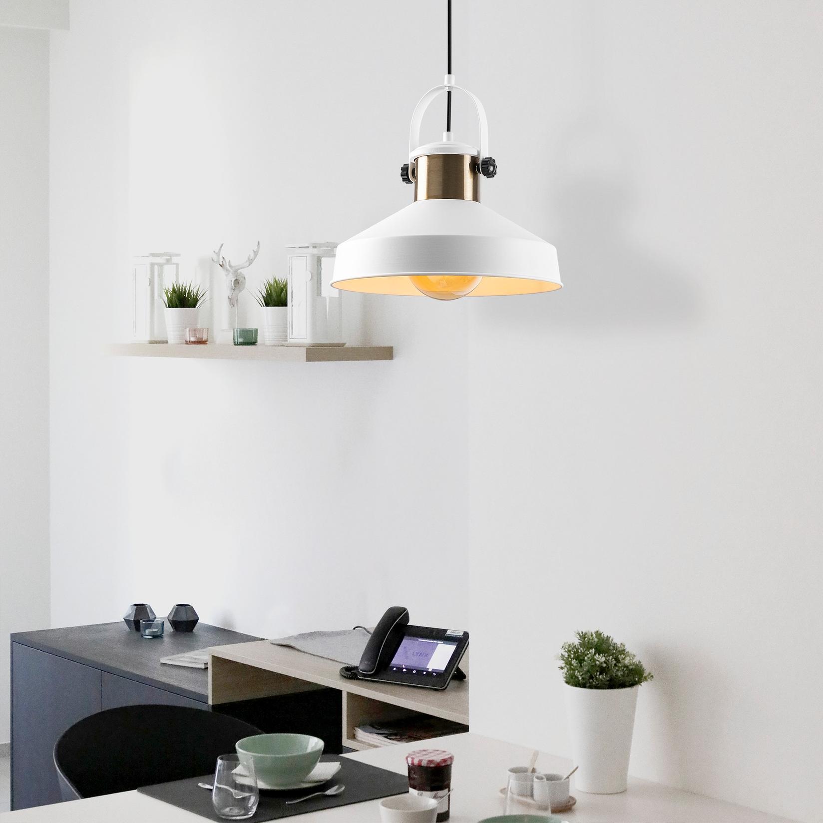 Opviq Luster Dodo-2572, 35x35 cm, E27, 40W, Bijeli