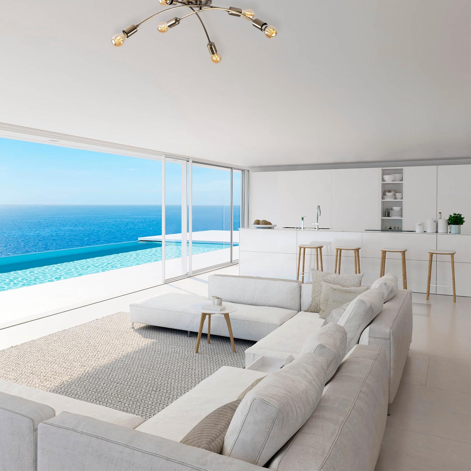 Opviq Luster Banana-1141, 67x67 cm, 6xE27, 40W, IP20