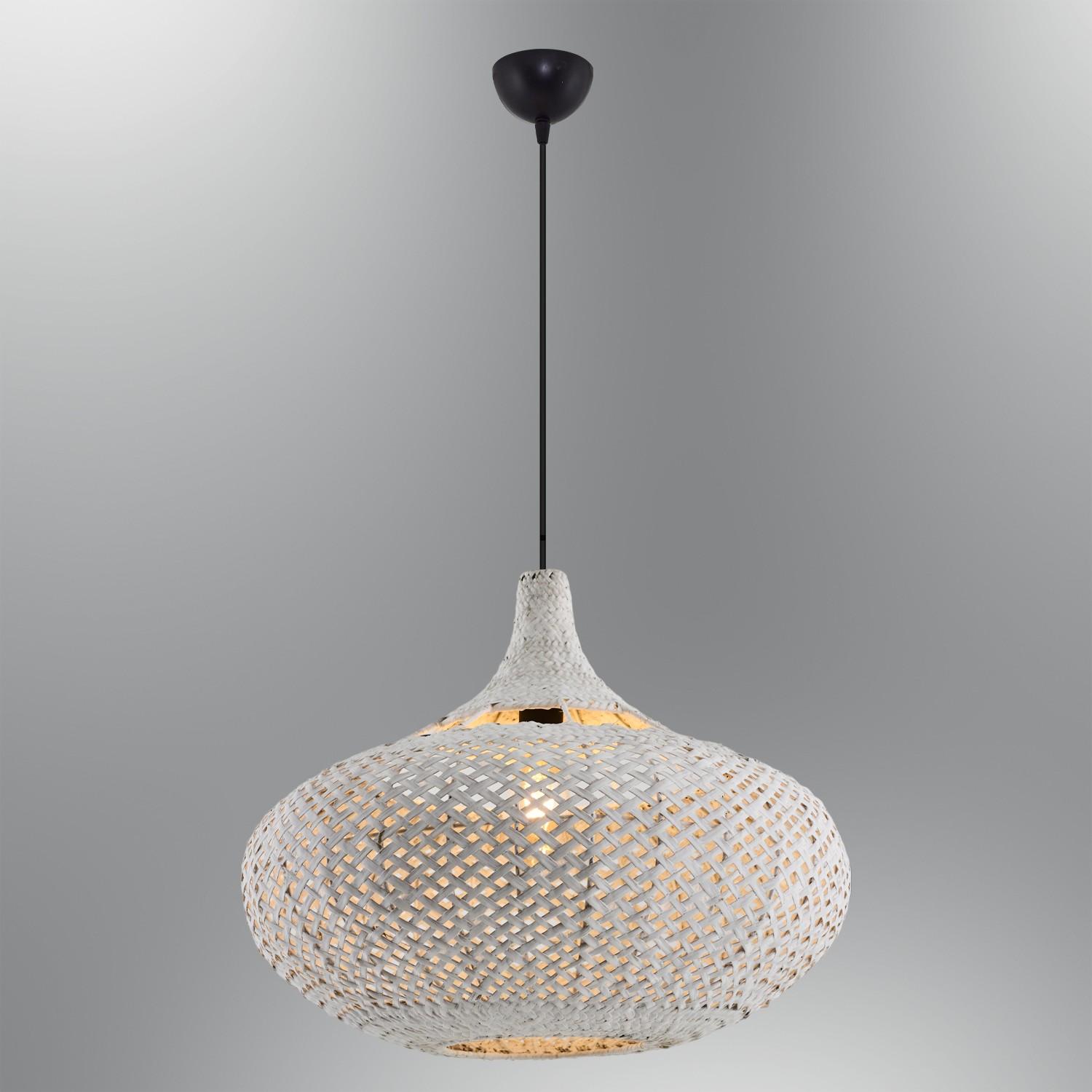 Opviq Luster 4461-16-01, 120 cm, 50 cm 24W, E27, Bijela