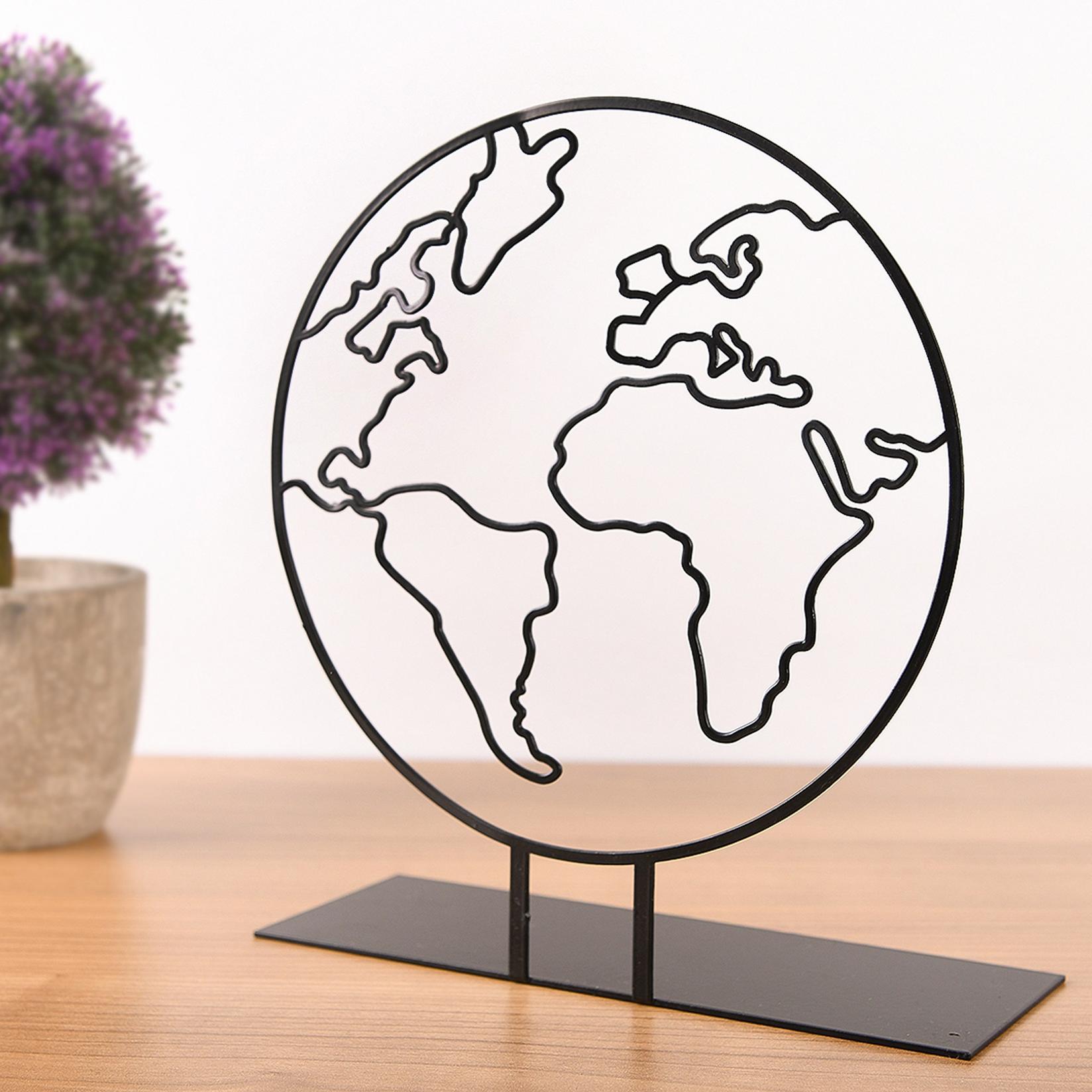 Aberto Design Dekorativna figura Foglia, 22x20 cm, 1,5 mm, Crna