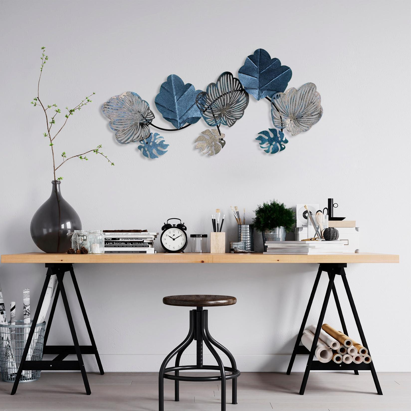 Zidna dekoracija Zhoushan 3, 42x80 cm, Šarena