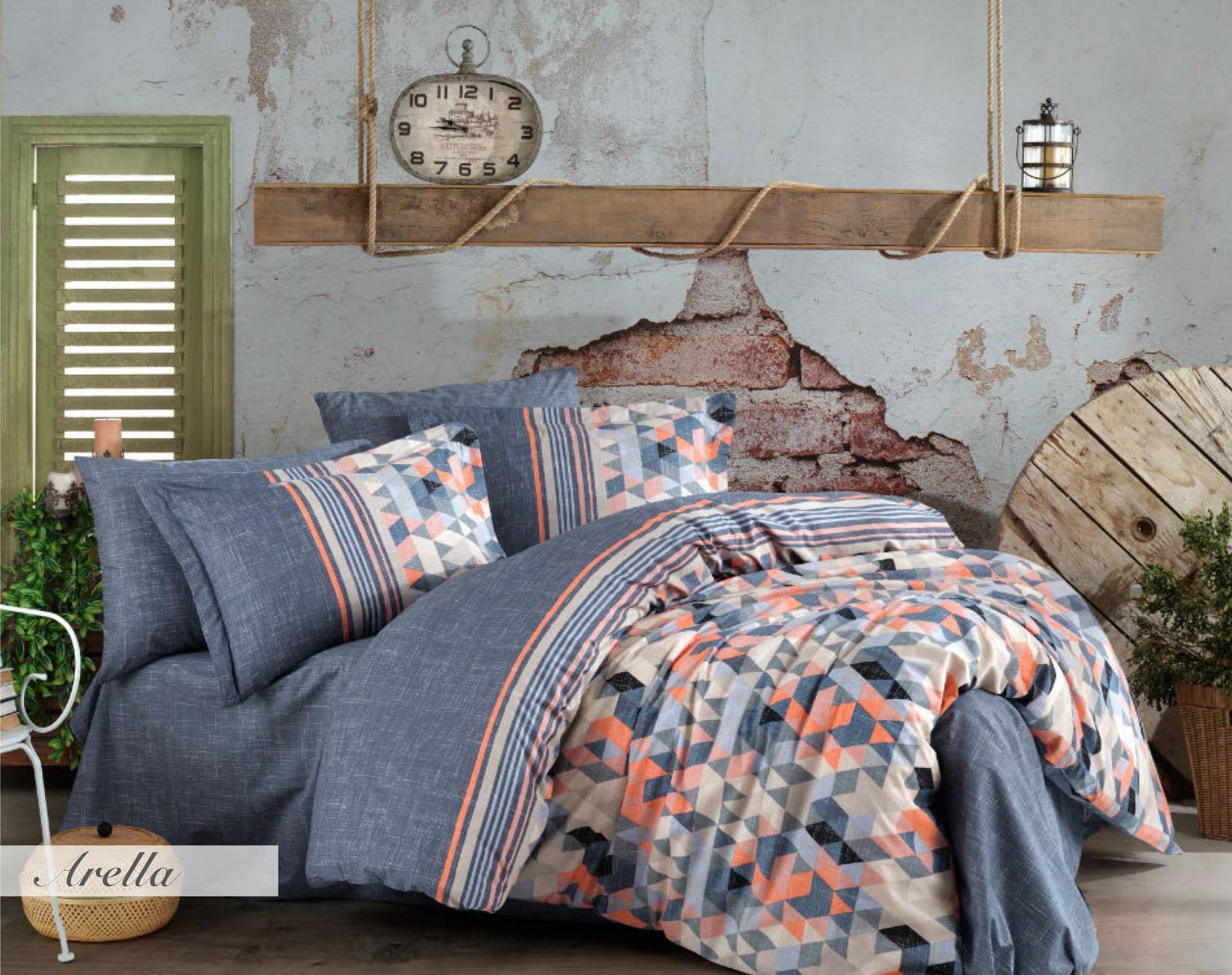 L'essentiel Maison set posteljine Arella, 200x220 cm, šareno