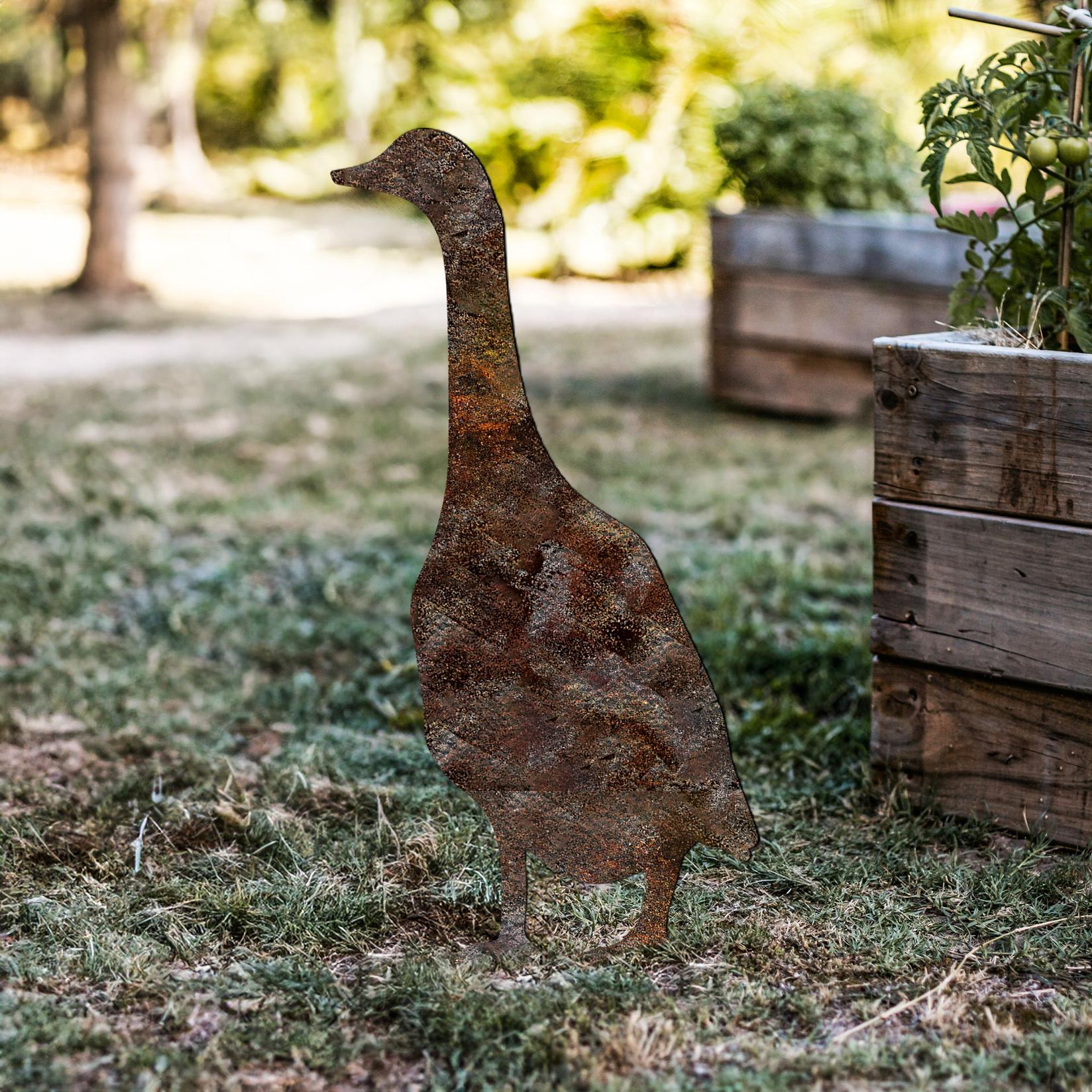 Aberto Design Dekorativna figura Goose -A 04, 65x26 cm, 1.5 mm