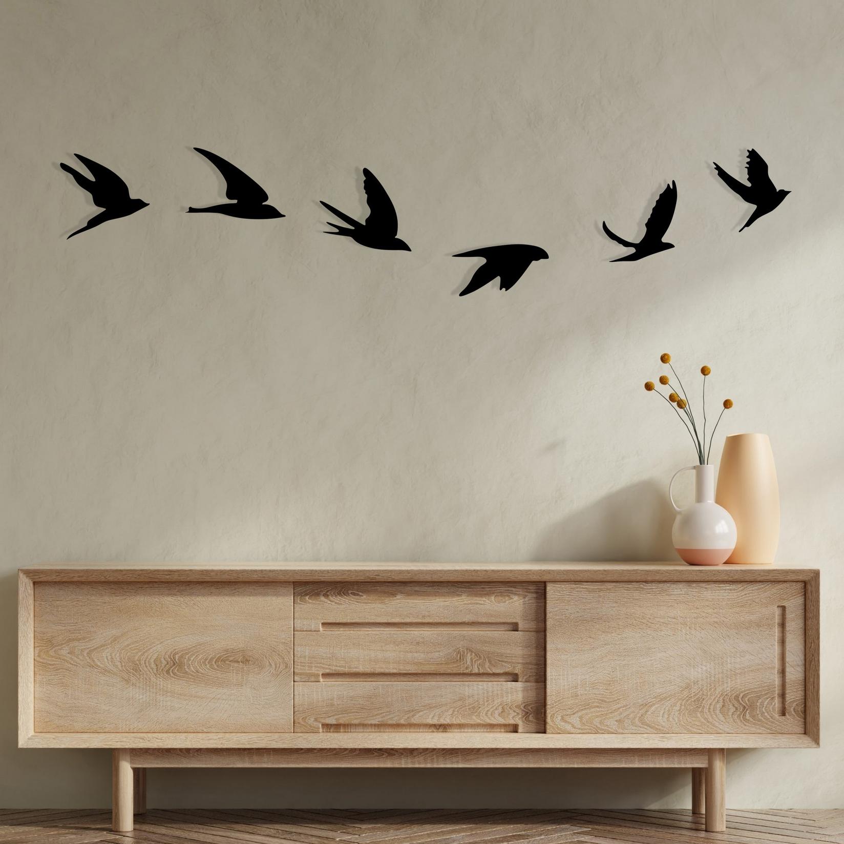 Wallity Zidna dekoracija Umudo, 1,2 mm, Crna