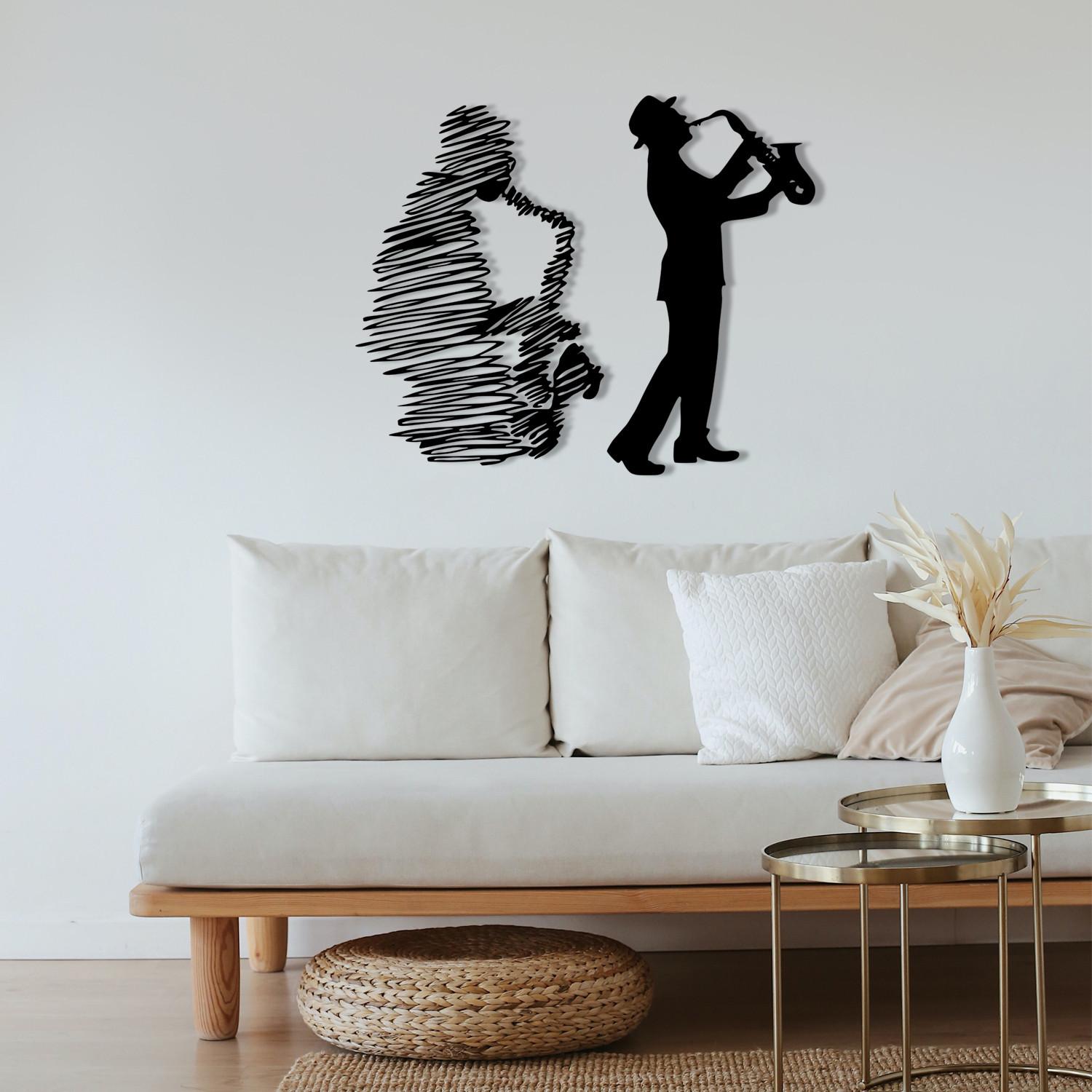 Wallity Zidna dekoracija Deva, 45x37 cm, 1,2 mm, Crna