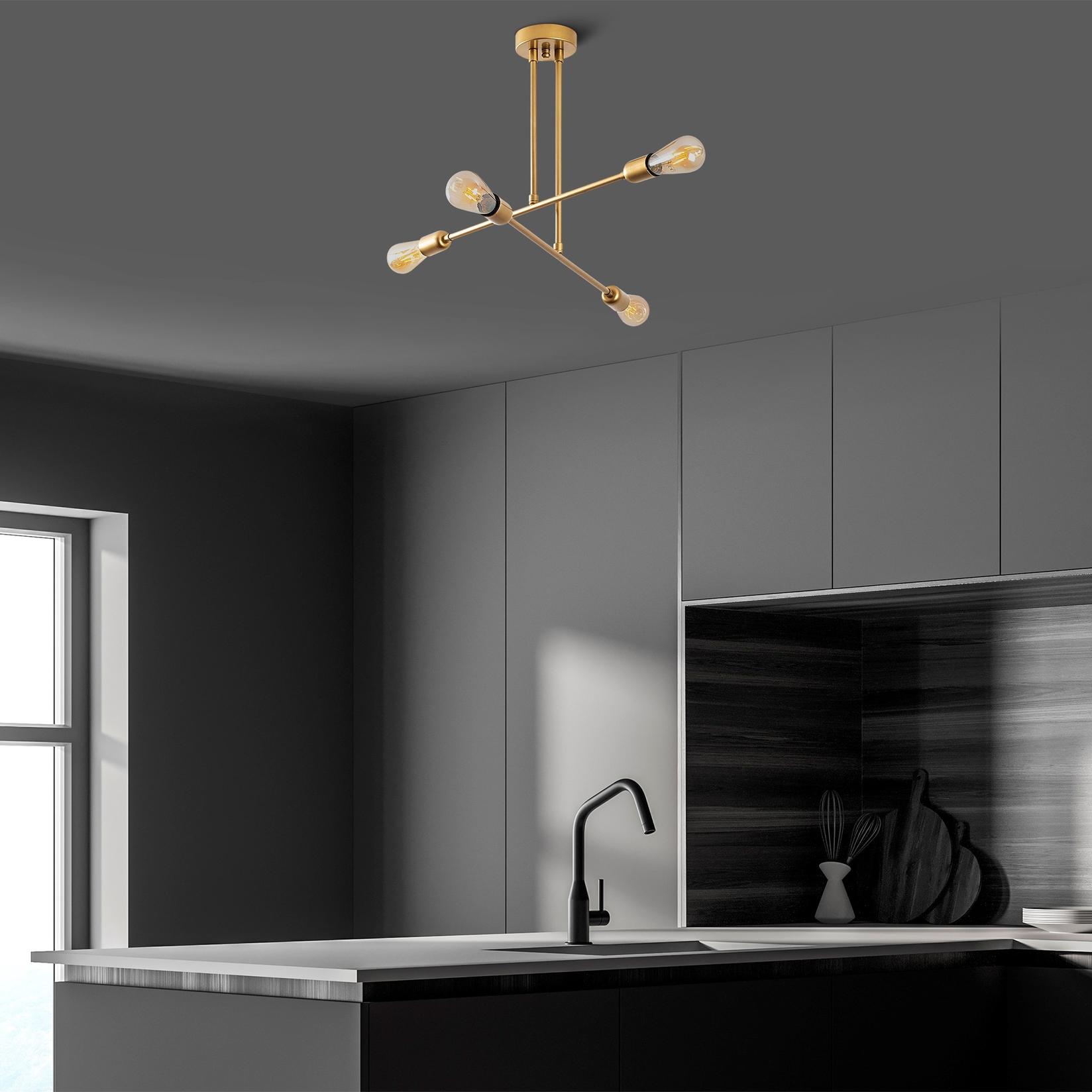 Opviq Luster Camel 7, 70 cm, 4xE27