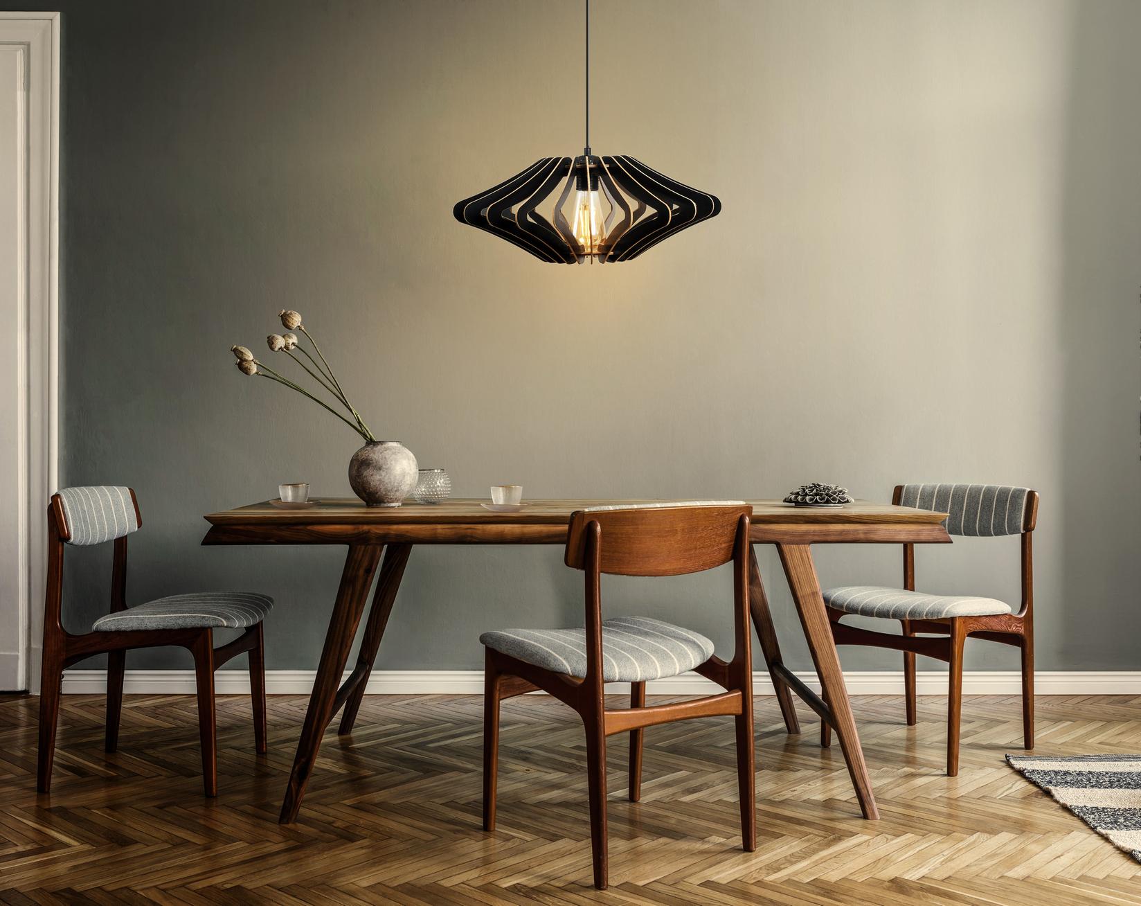 Opviq Luster 173-T, 55 cm, E27, crna