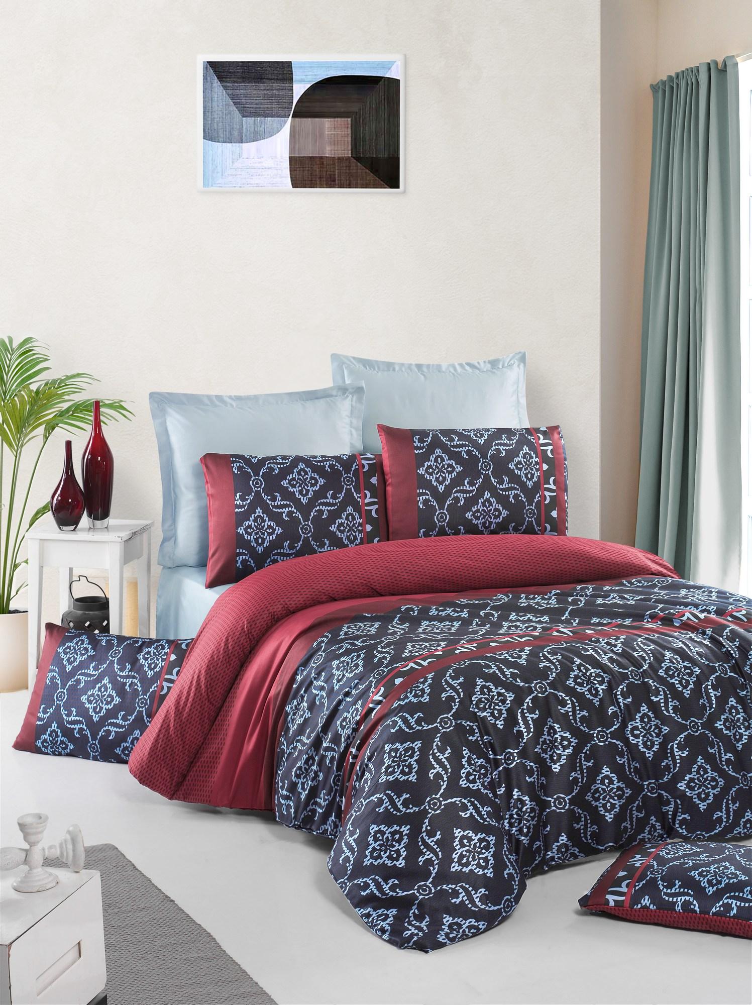 L'essentiel Maison set posteljine Leena, 200x220 cm, šareno