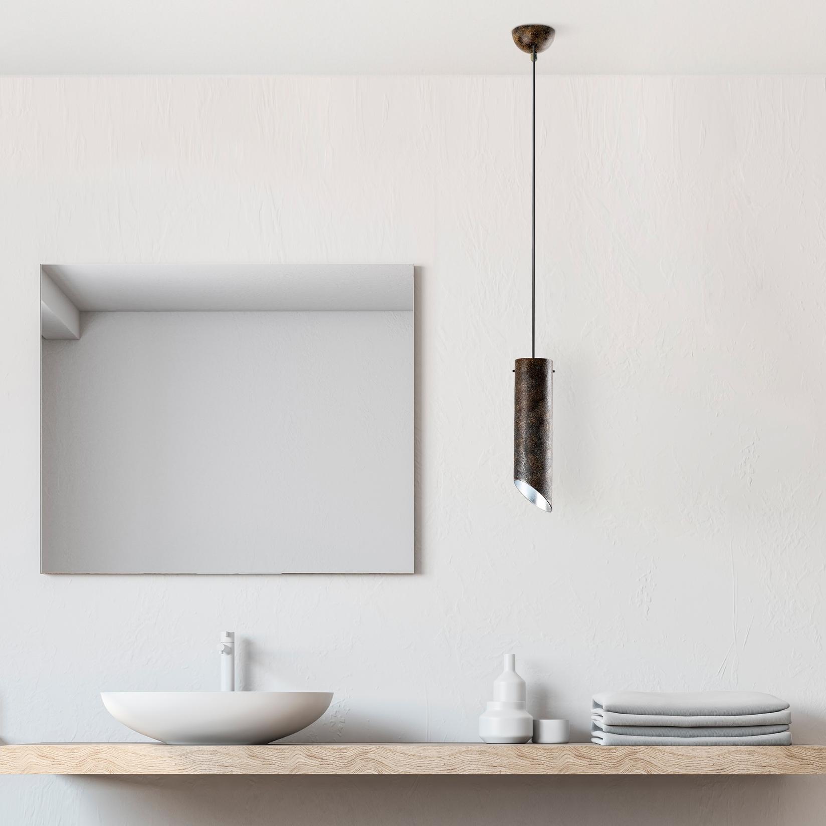 Opviq Luster KESIKBORU-MR-976-RETRO, 37-114cm, O8cm, E27, IP20, Tamno siva