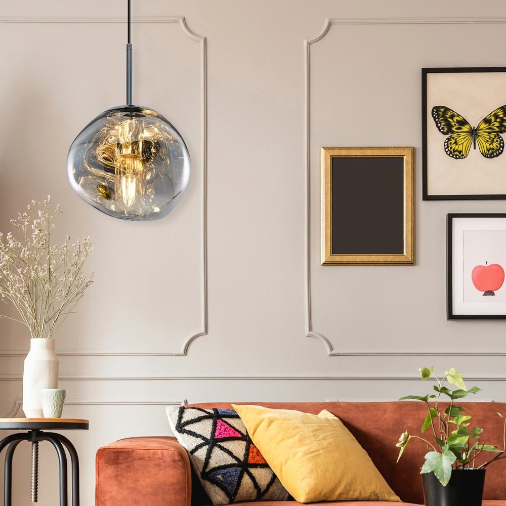 Opviq Luster L1271, 120 cm, 18 cm, E27, srebrna