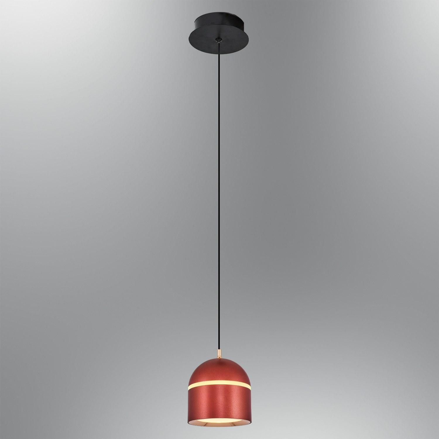 Opviq Luster 2808-1A-04, 120cm 12W, LED, 3000K, bordo