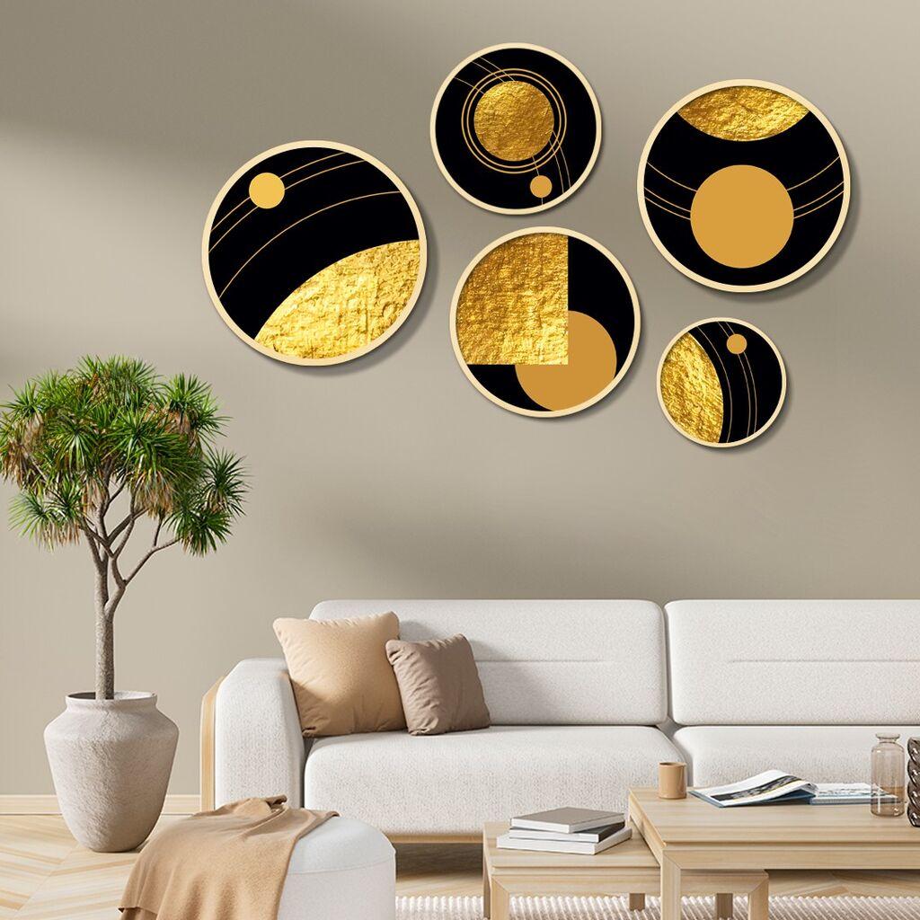 Wallity Uokvirena slika Yats-10, 5 dijelova