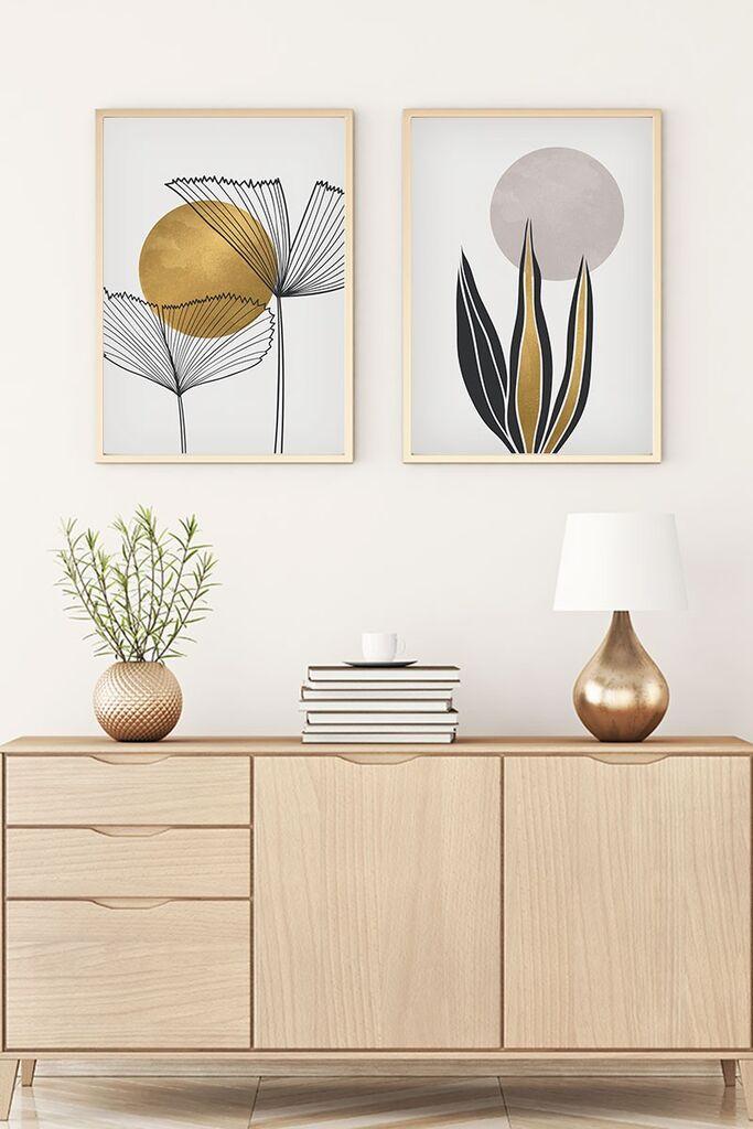 Uramljena slika Wallity Huhu77, 30x40 cm, 2 dijela