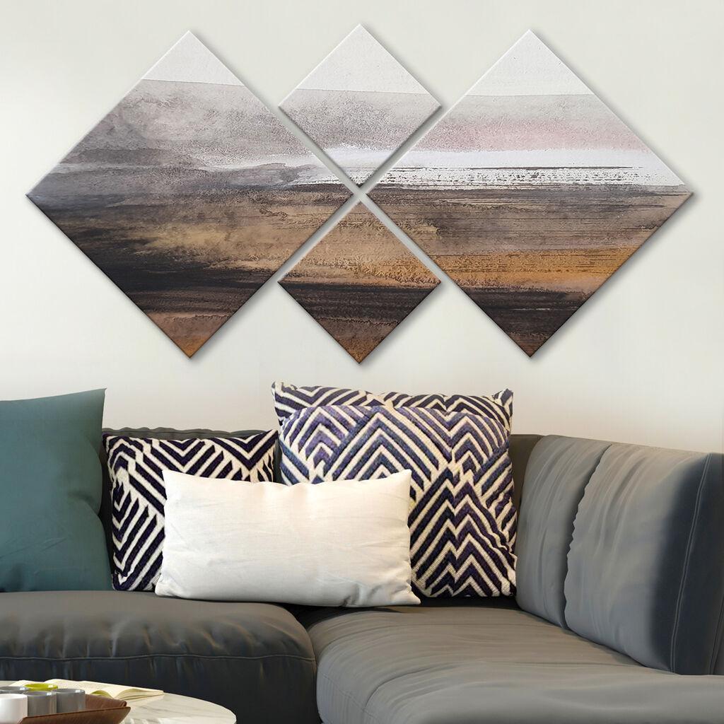 Wallity slika 4MDF1076601701, 60x115 cm, 4 dijela