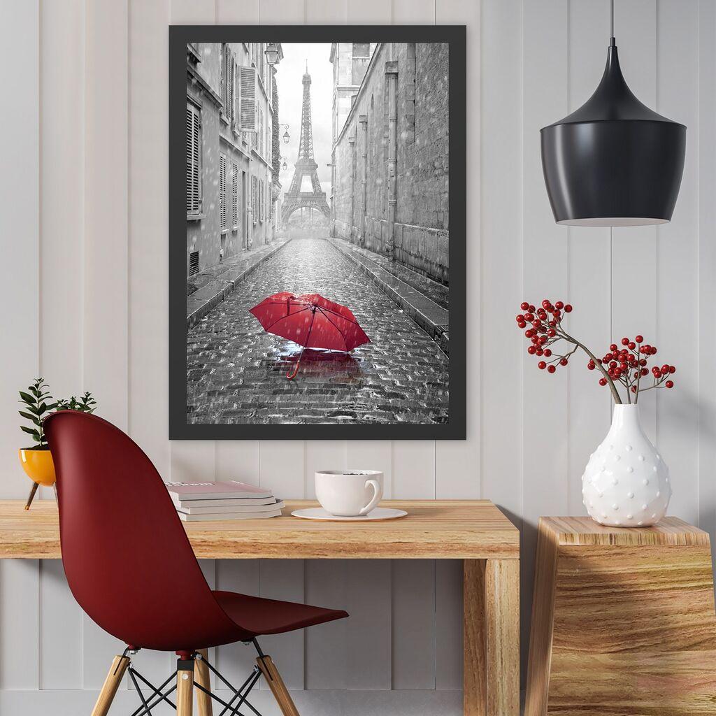 Wallity Uramljena slika Eiffel Tower 2, 55x75 cm