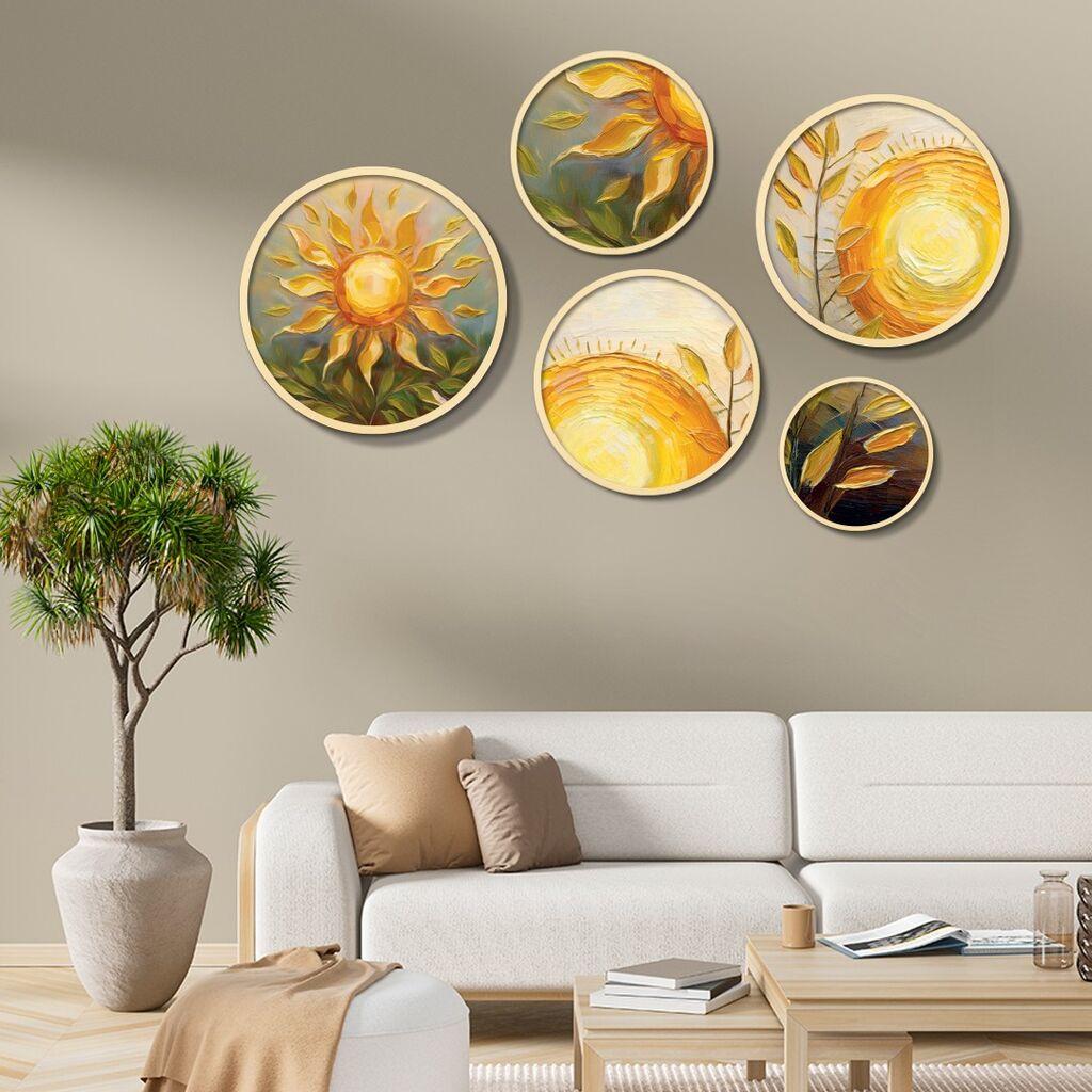 Wallity Uokvirena slika Yats-25, 5 dijelova