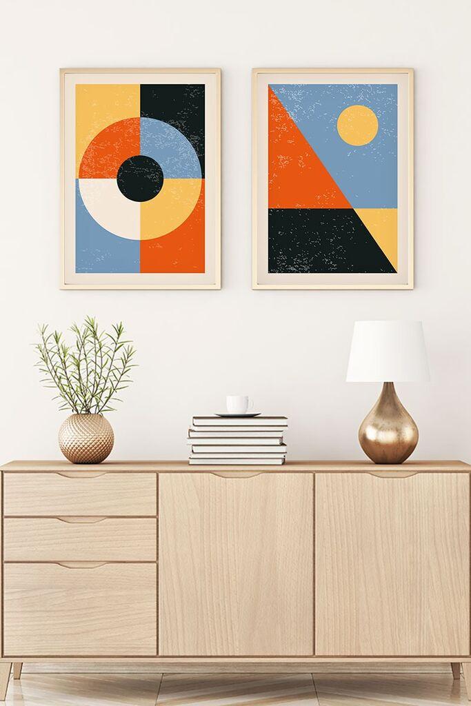 Wallity Uramljena slika Huhu10, 30x40 cm , 2 dijela