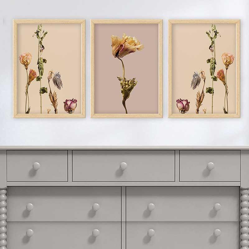 Wallity Uokvirena slika 3NTC_4540429_5575, 55x75 cm, 3 dijela